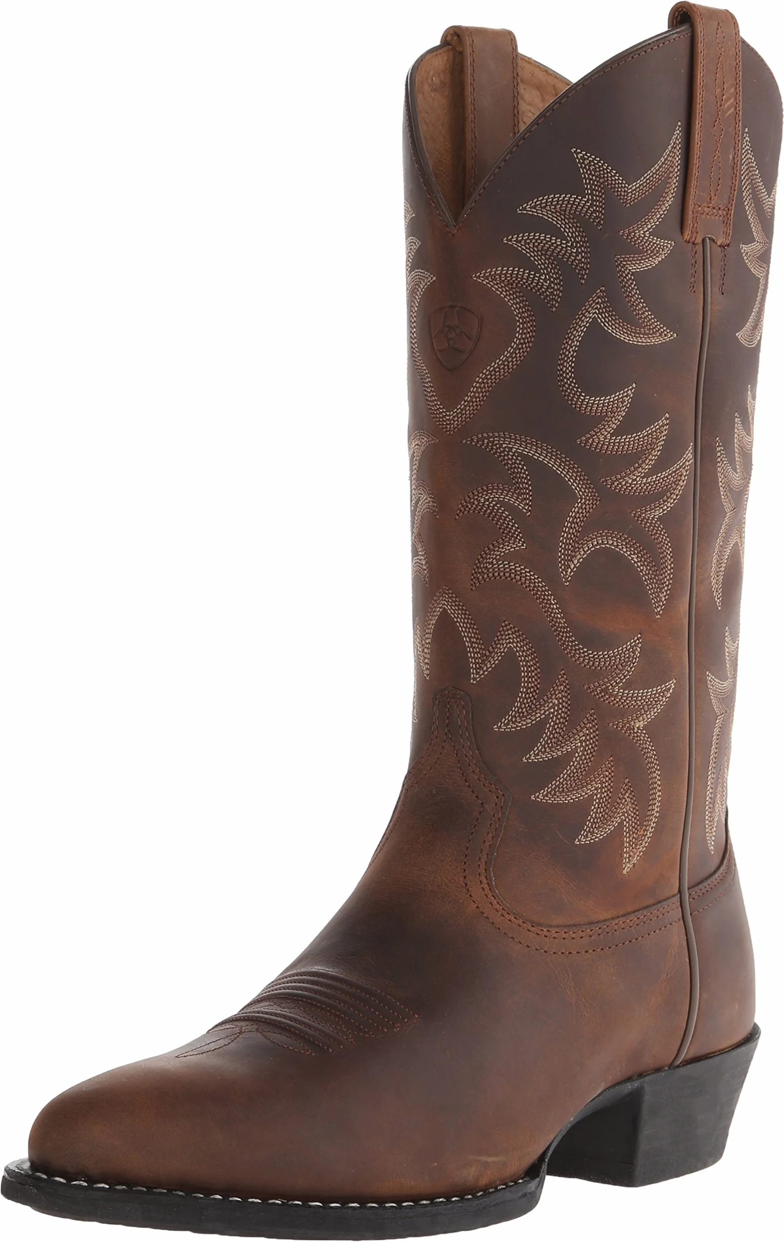 Ariat Heritage Buty Western z okrągłym noskiem - męskie buty kowbojskie z okrągłym noskiem