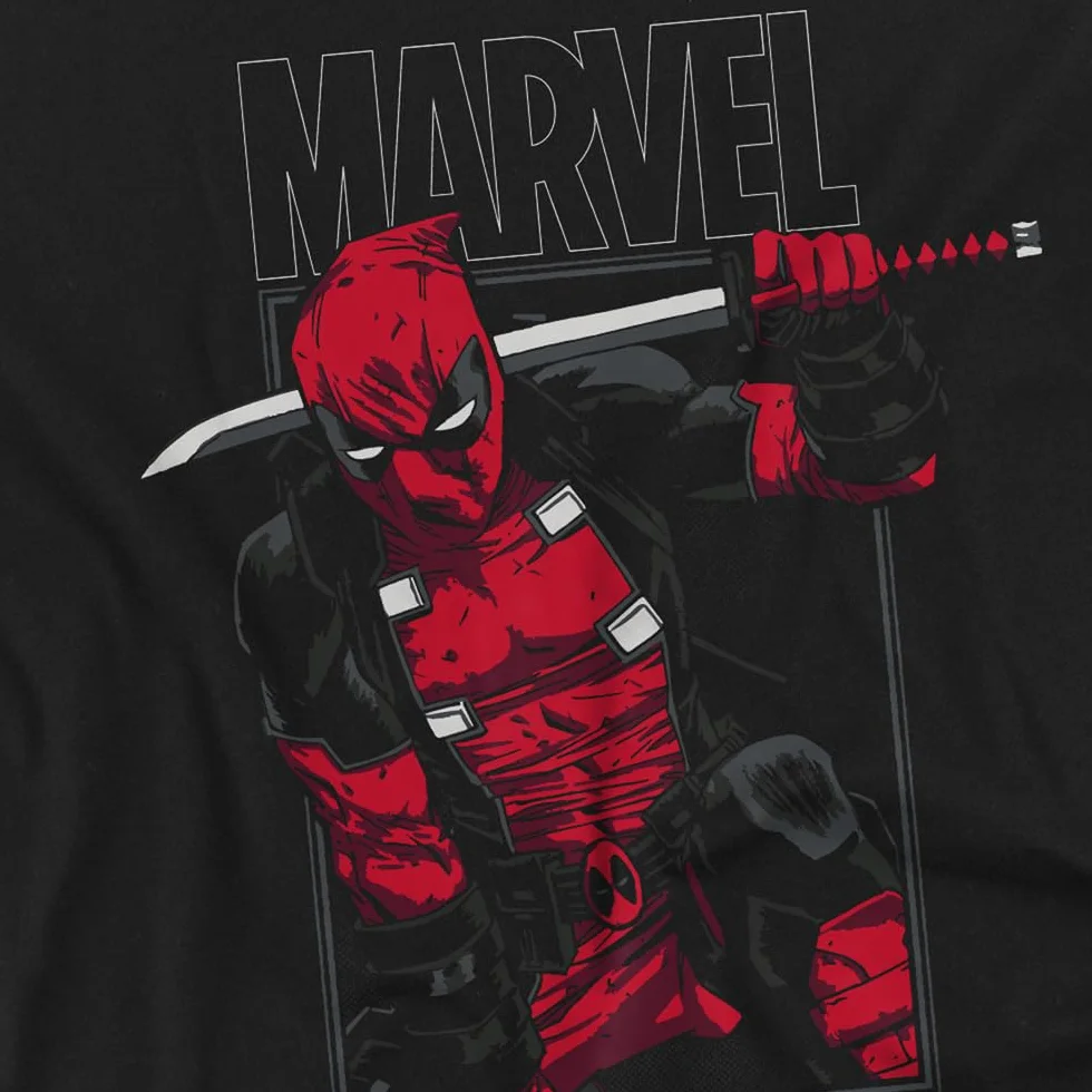 Marvel Press Koszulka Mężczyźni Deadpool Sword