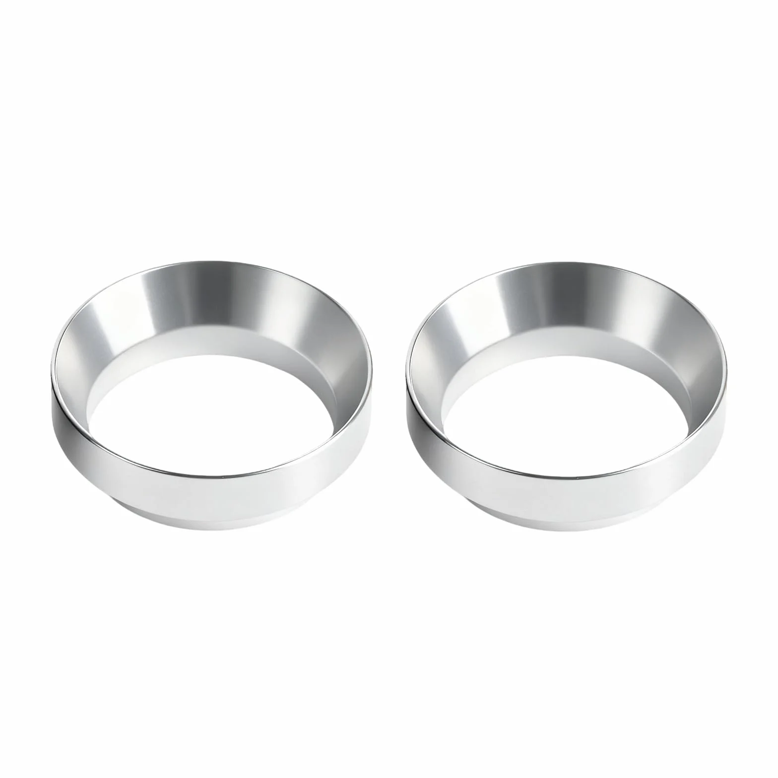 2 szt. 51 mm pierścień dozujący do kawy, 51 mm, magnetyczny lejek dozujący, sitko, pierścień do dozowania kawy, lejek do ekspresu do kawy, lejek do zaparzacza do kawy, dokładne napełnianie