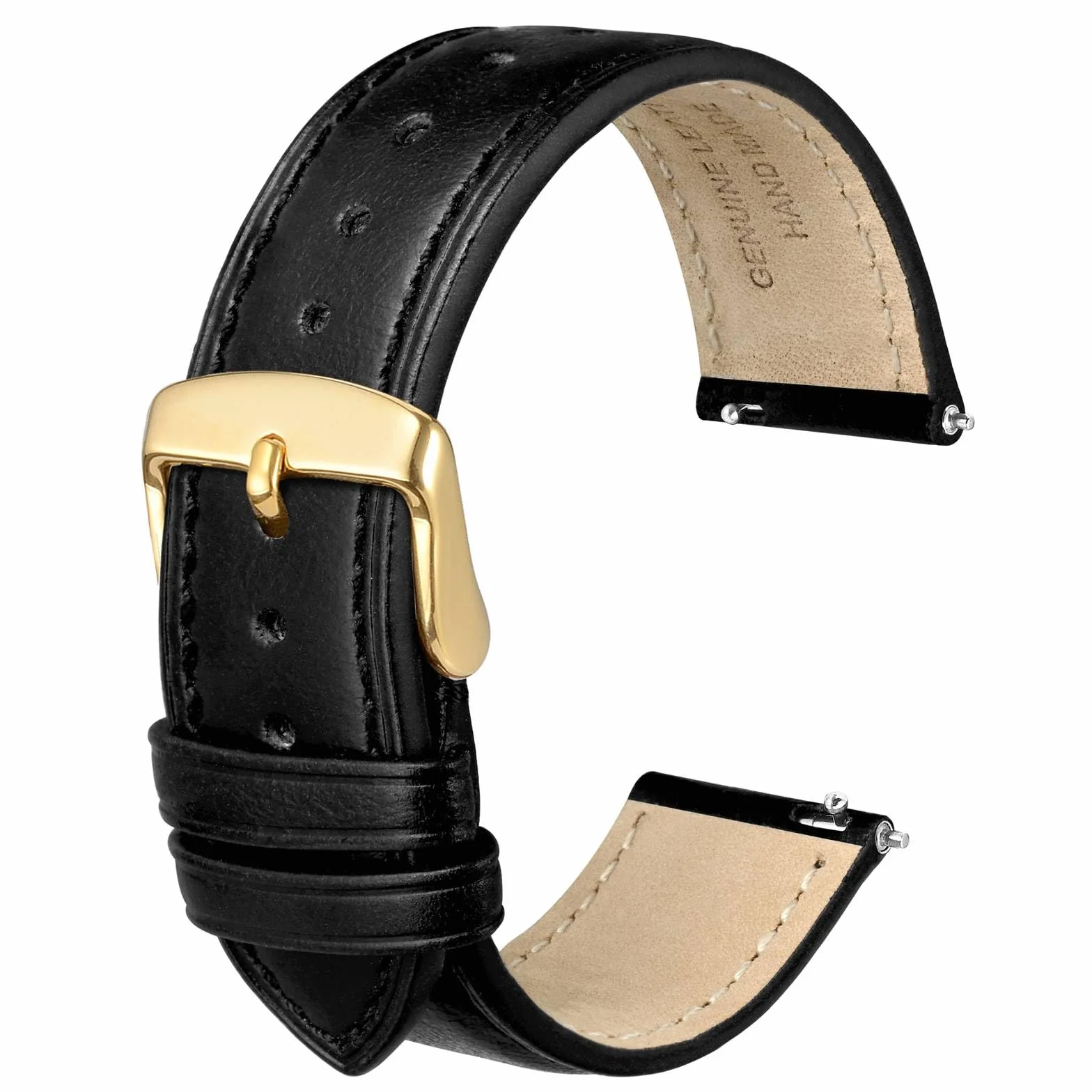 Anbeer Pasek do zegarka retro, szybkie zapięcie, skórzane paski do zegarków Crazy Horse, dla mężczyzn i kobiet, szerokość paska – 18 mm, 20 mm, 22 mm, 16 mm, 19 mm, 24 mm