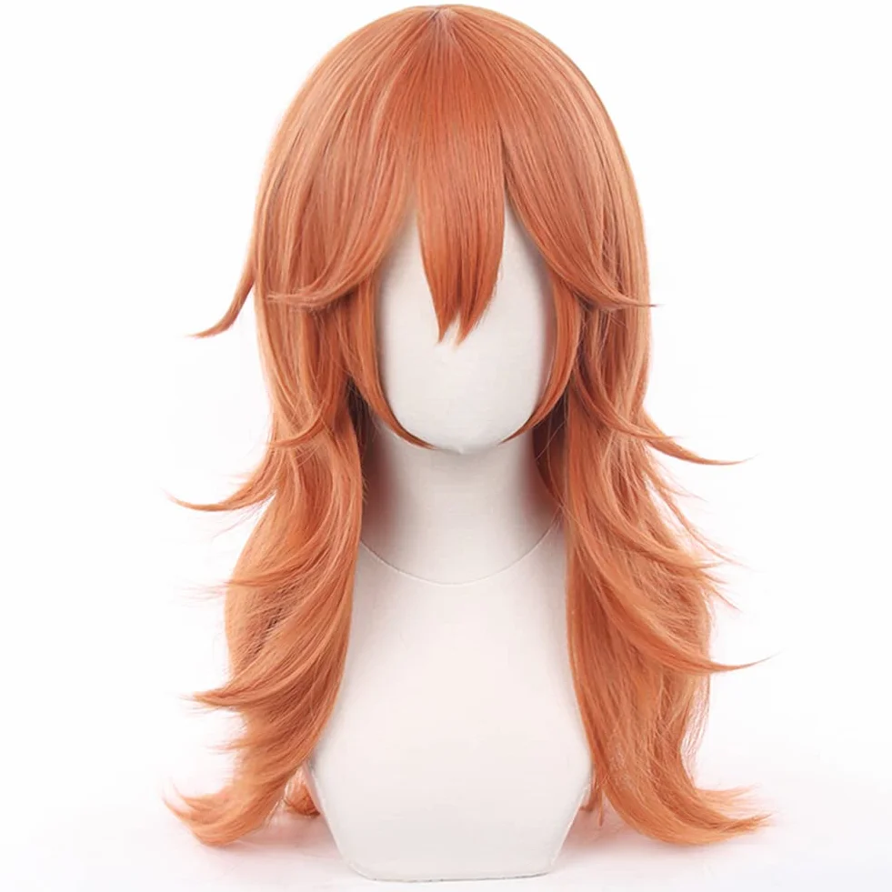 HIROAKIYA Angel Devil Cosplay Peruka with Wig Cap, Length approx.55cm