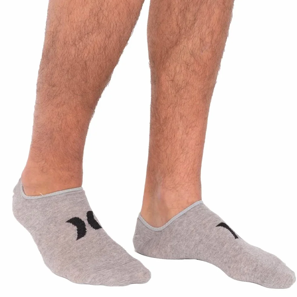 Hurley Męskie 3 szt. OAO No Show Socks, Moab, 9 sierpnia, Moab,