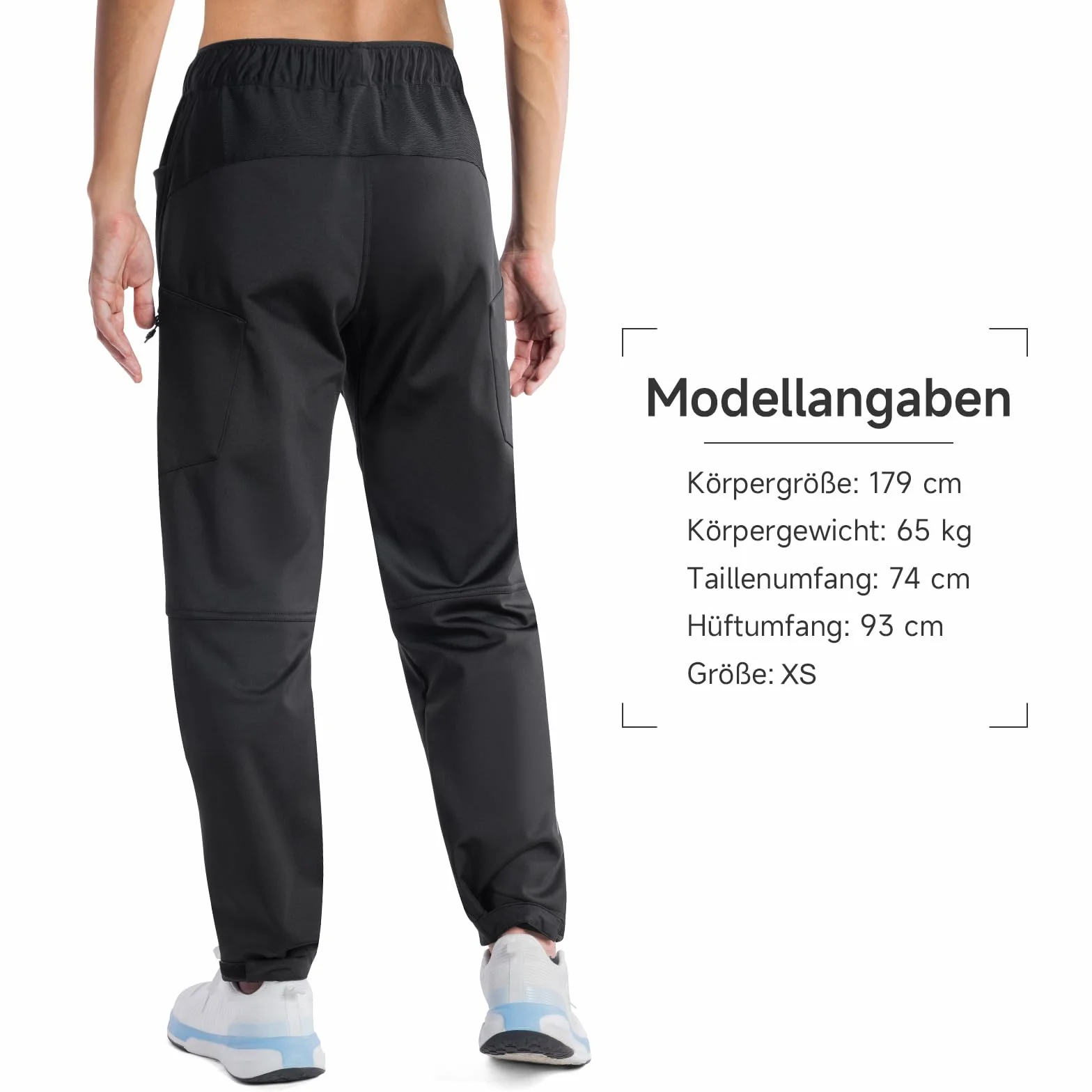 Santic Męskie spodnie rowerowe, długie spodnie rowerowe, oddychające, termiczne, polarowe, zimowe, pogrubione spodnie do biegania, spodnie sportowe do jazdy na świeżym powietrzu