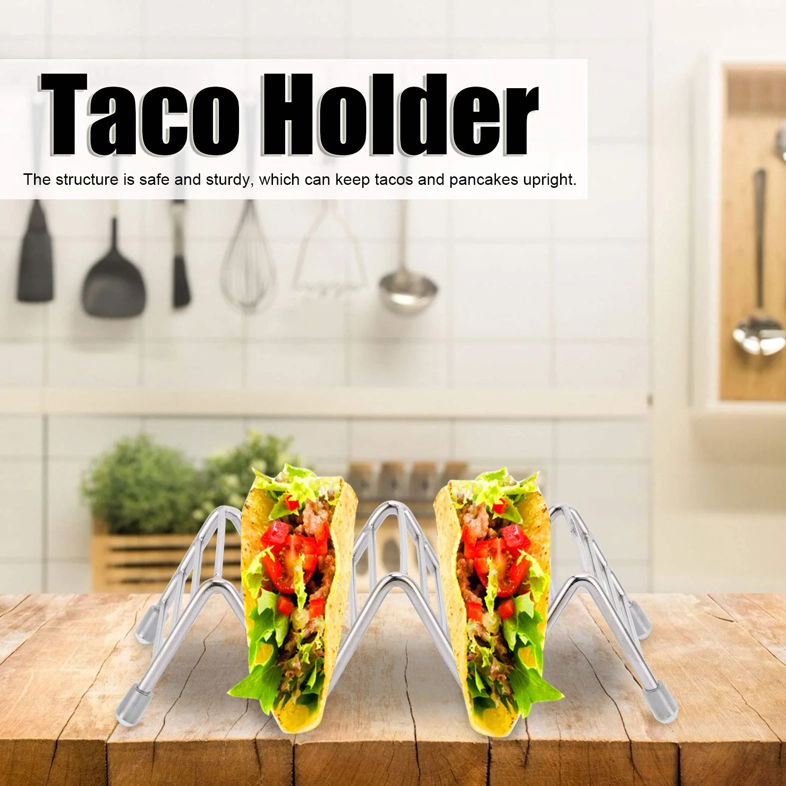 Stojak na Taco ze stali nierdzewnej Uchwyt do Tacos