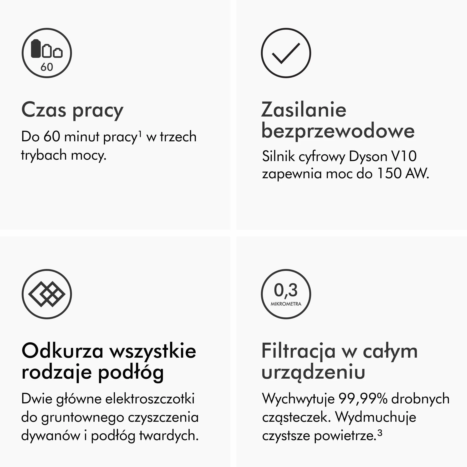 Dyson Cyclone V10 Absolute odkurzacz bezprzewodowy Nikiel Miedź