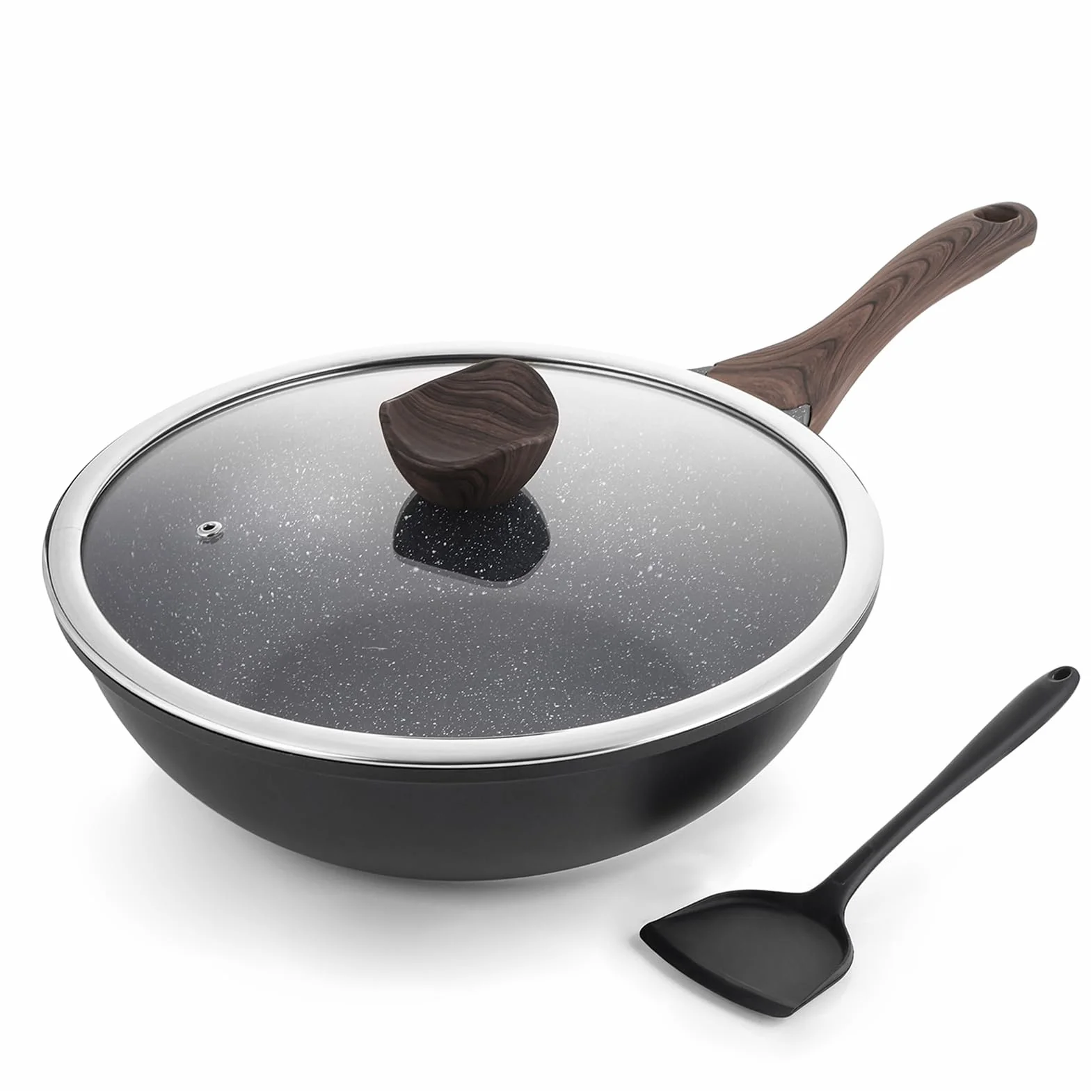 Kordisen Wok 30 cm Indukcyjny Nieprzywierający Bez PFOA