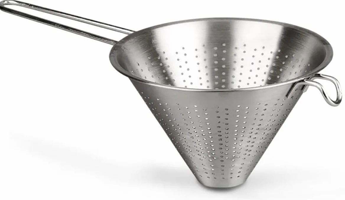Sitko kuchenne ze stali nierdzewnej 22 cm srebrne