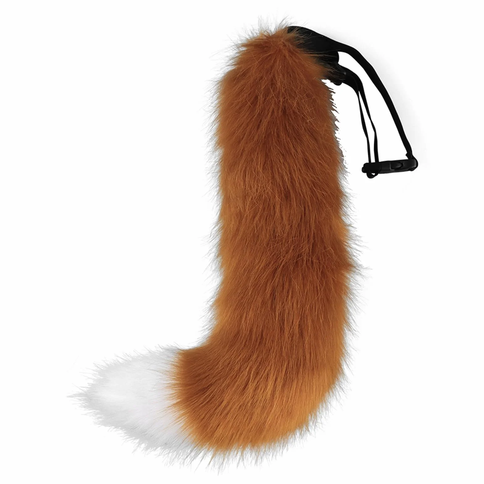 Ogon lisa 55 cm (21,65 cala) miękki, puszysty wilk, kot, długi pluszowy ogon, Halloween, zwierzę, do odgrywania ról, rekwizyty do przebrania