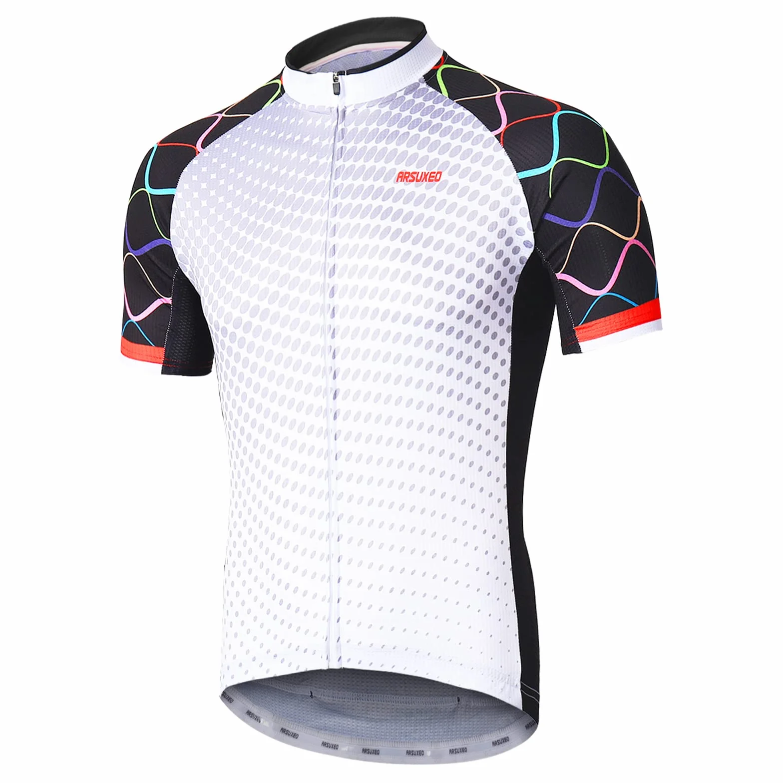 ARSUXEO Koszula Mężczyźni Men's Cycling Jersey