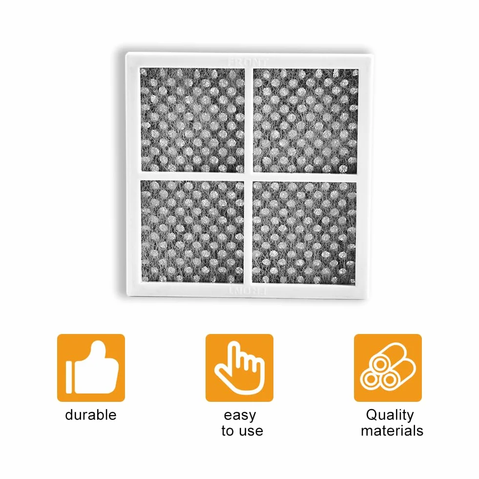 LG - LT120F filtr powietrza do lodówki, filtr z węglem aktywnym, zamiennik filtra powietrza, filtr powietrza LG Pure Fresh do ADQ73214405, ADQ73214404, ADQ73214408, LFX31925SW, LFX31925SB, 4 sztuki