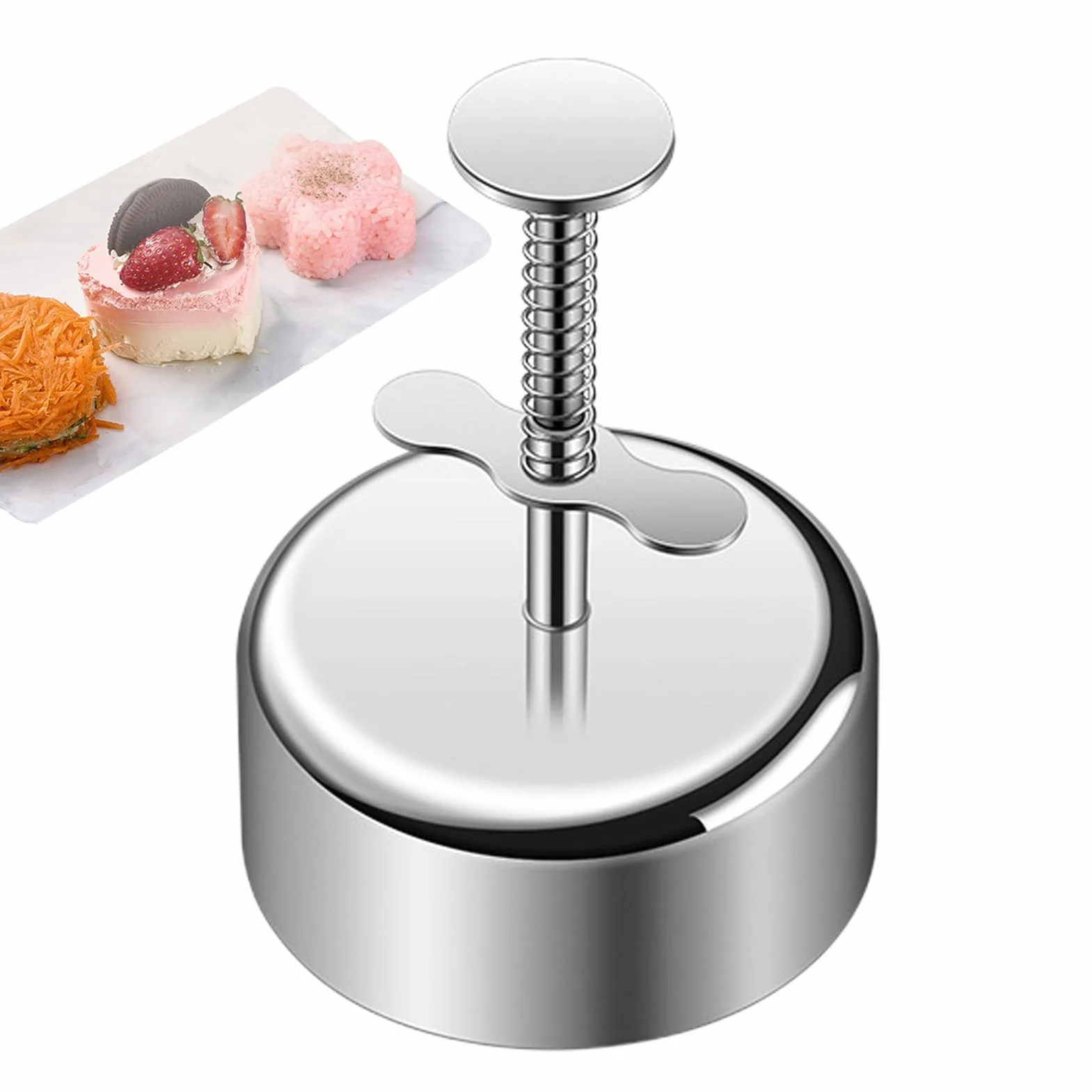 Forma do kulek ryżowych, forma Kimbap, prasa do Onigiri, nieprzywierająca forma do kulek ryżowych klasy spożywczej, zabawna prasa Onigiri do uroczych kulek ryżowych sushi, gadżet kuchenny na lunch dla
