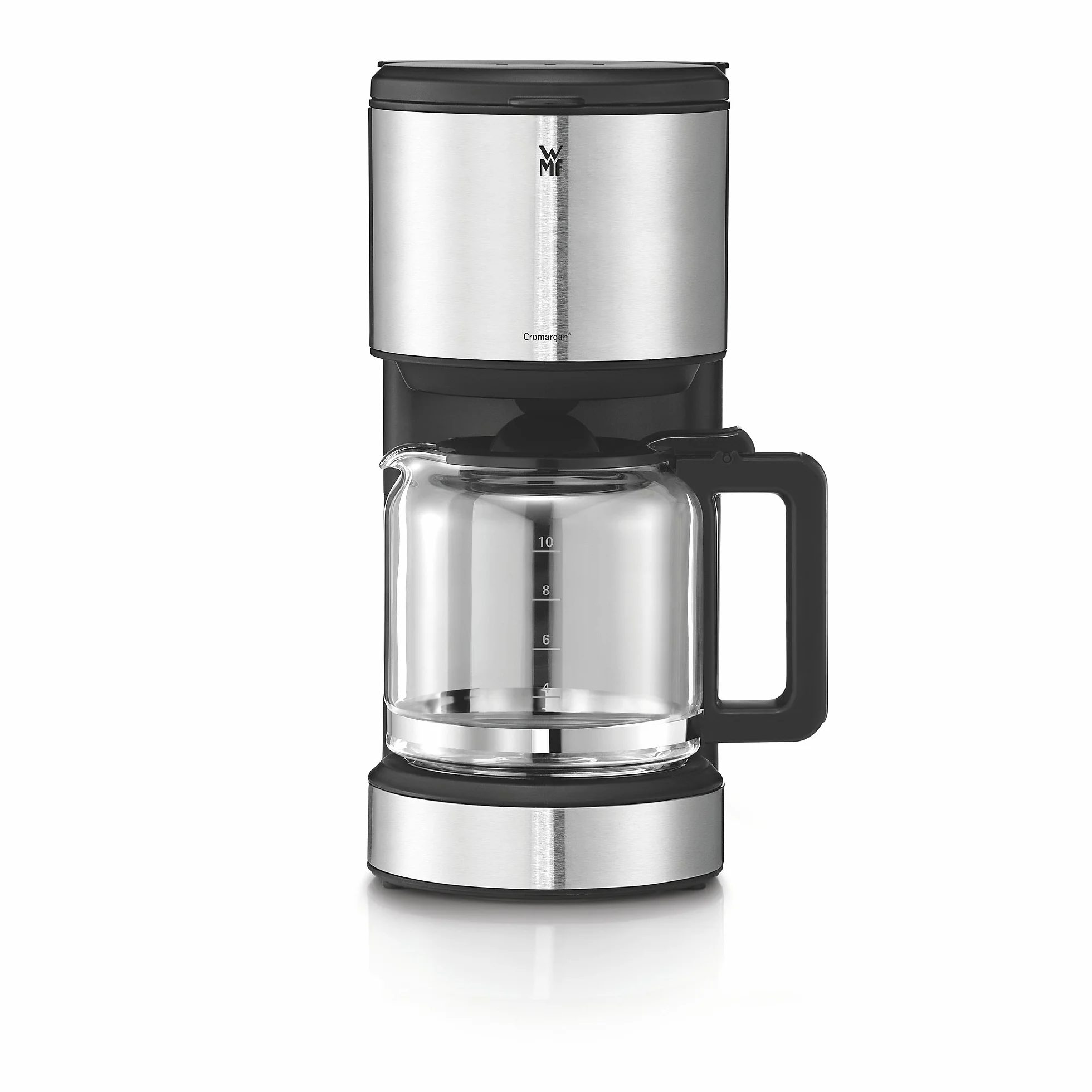 WMF Stelio ekspres do kawy filtr aromatyczny szklany dzbanek stal nierdzewna 36x32x36 cm
