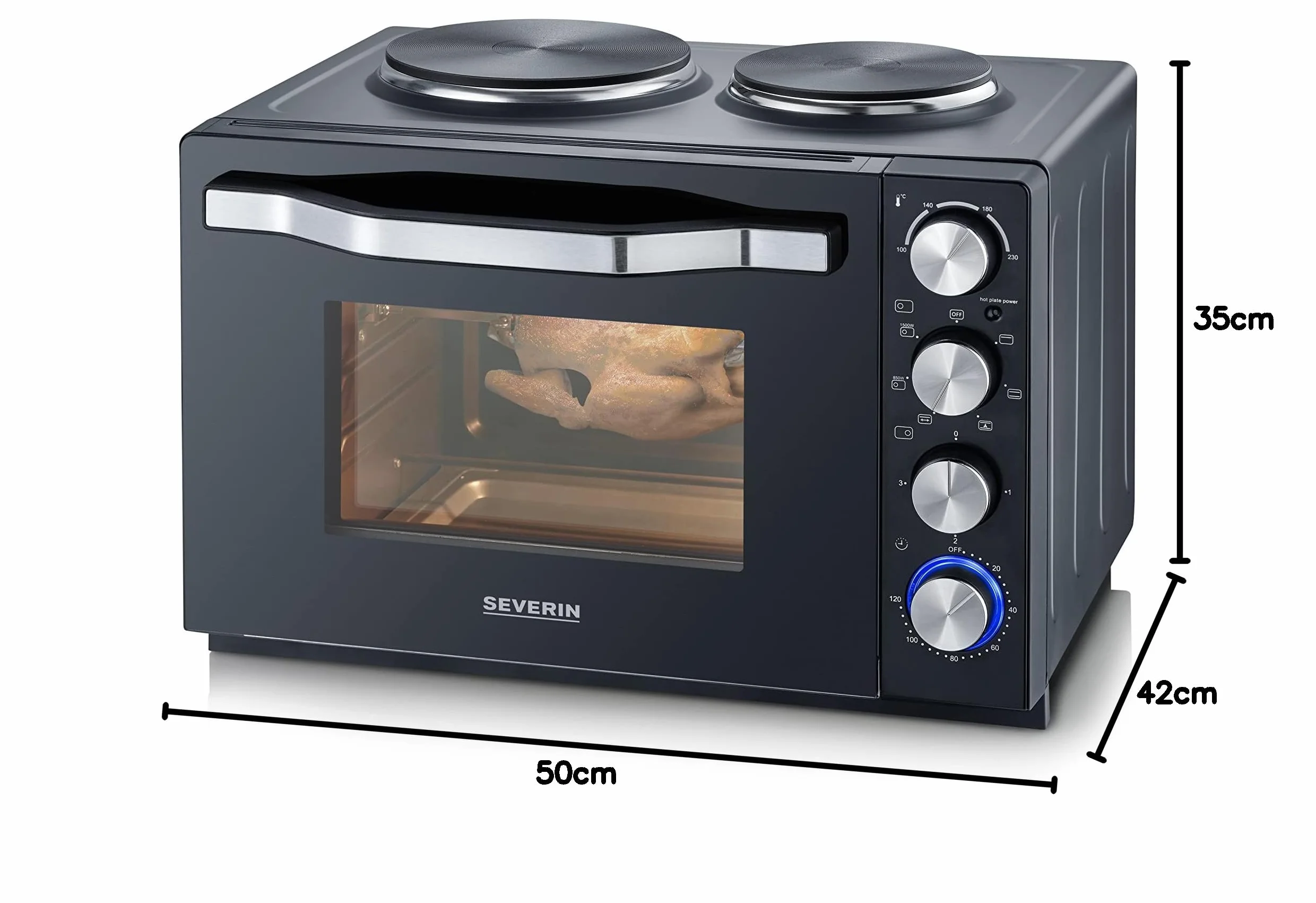Severin TO 2074 piekarnik 30L termoobieg 2500W