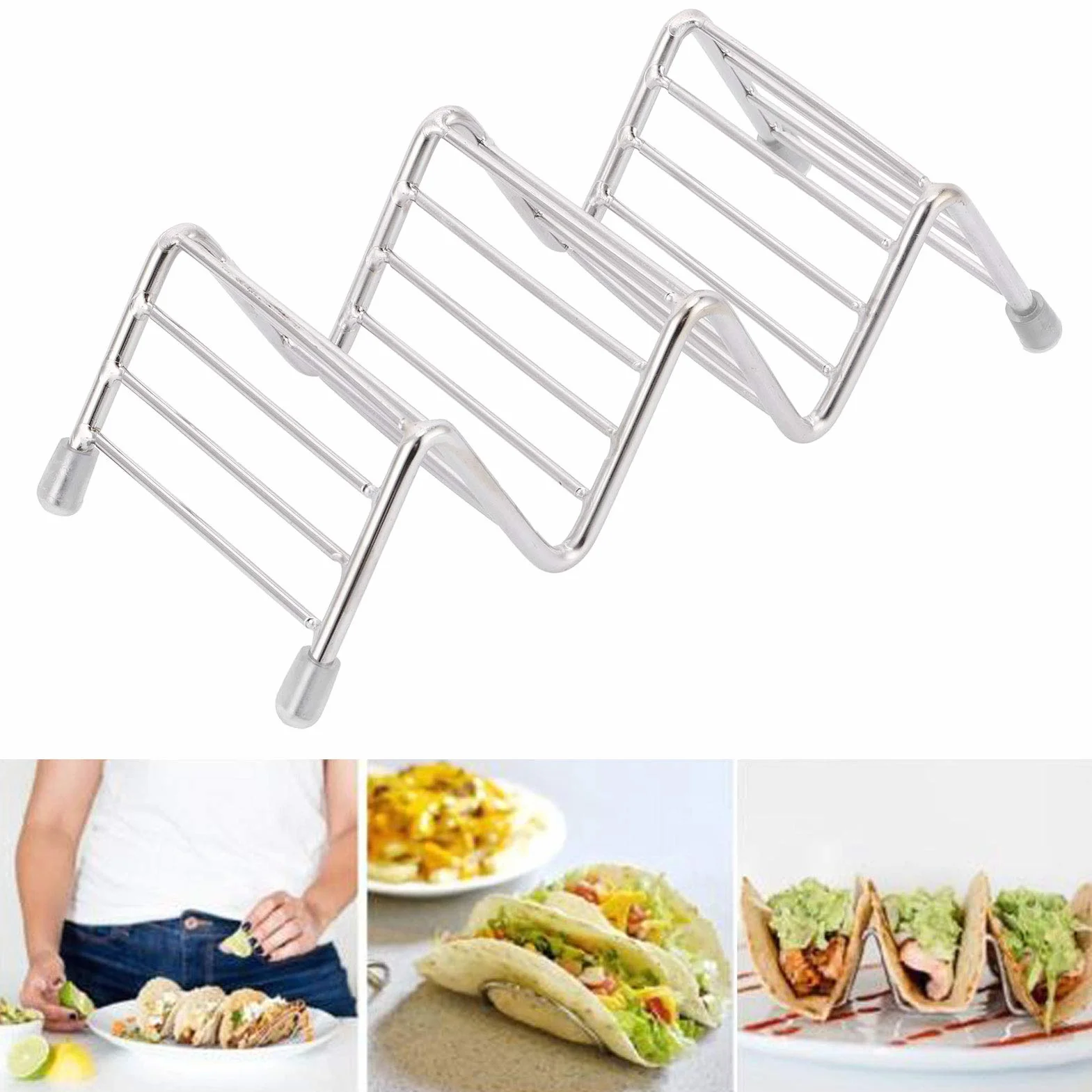 Stojak na Taco ze stali nierdzewnej Uchwyt do Tacos