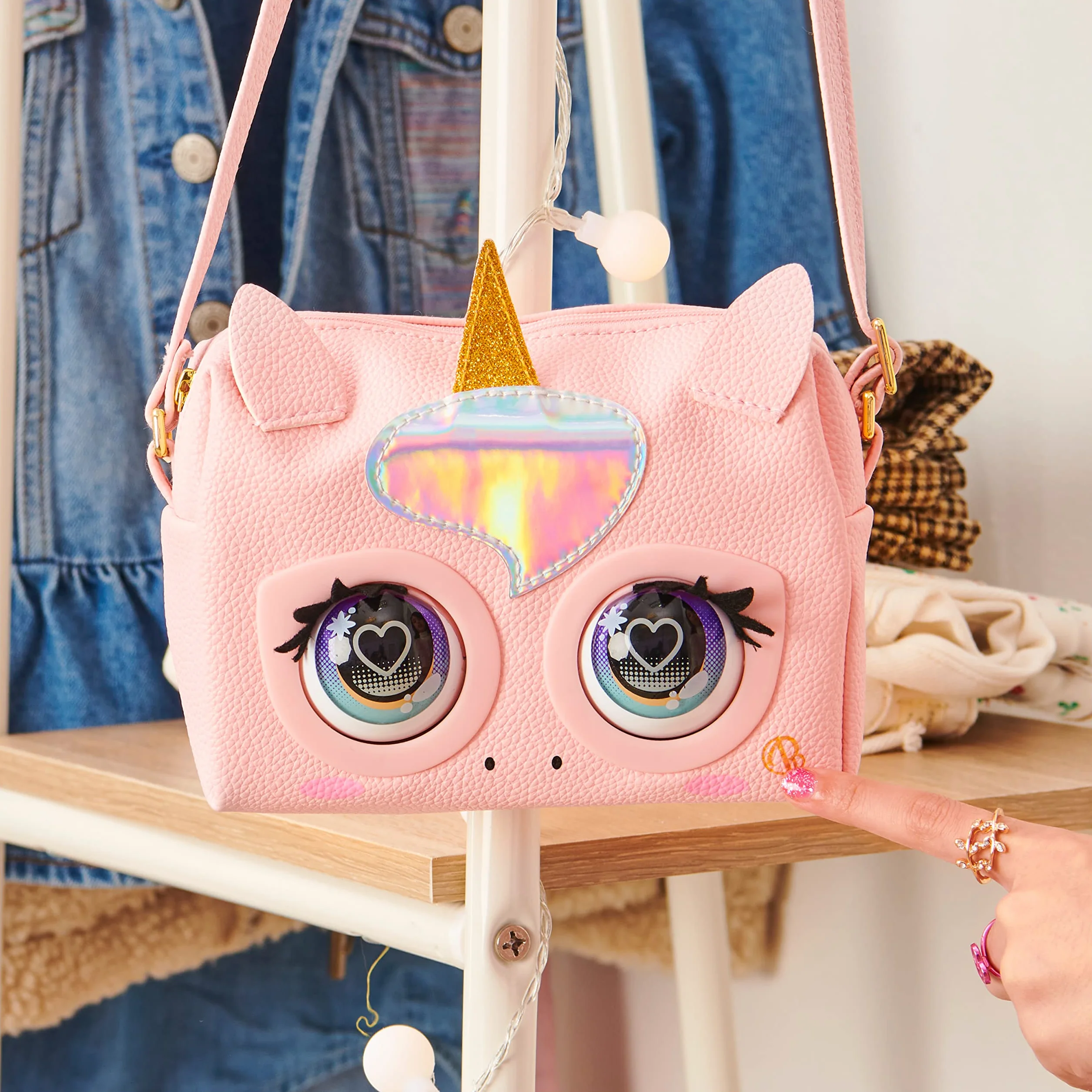 Purse Pets - Glamicorn Interaktywna Torebka Z Jednorożcem, Różowy, Od 5 Lat,6062241-6064255