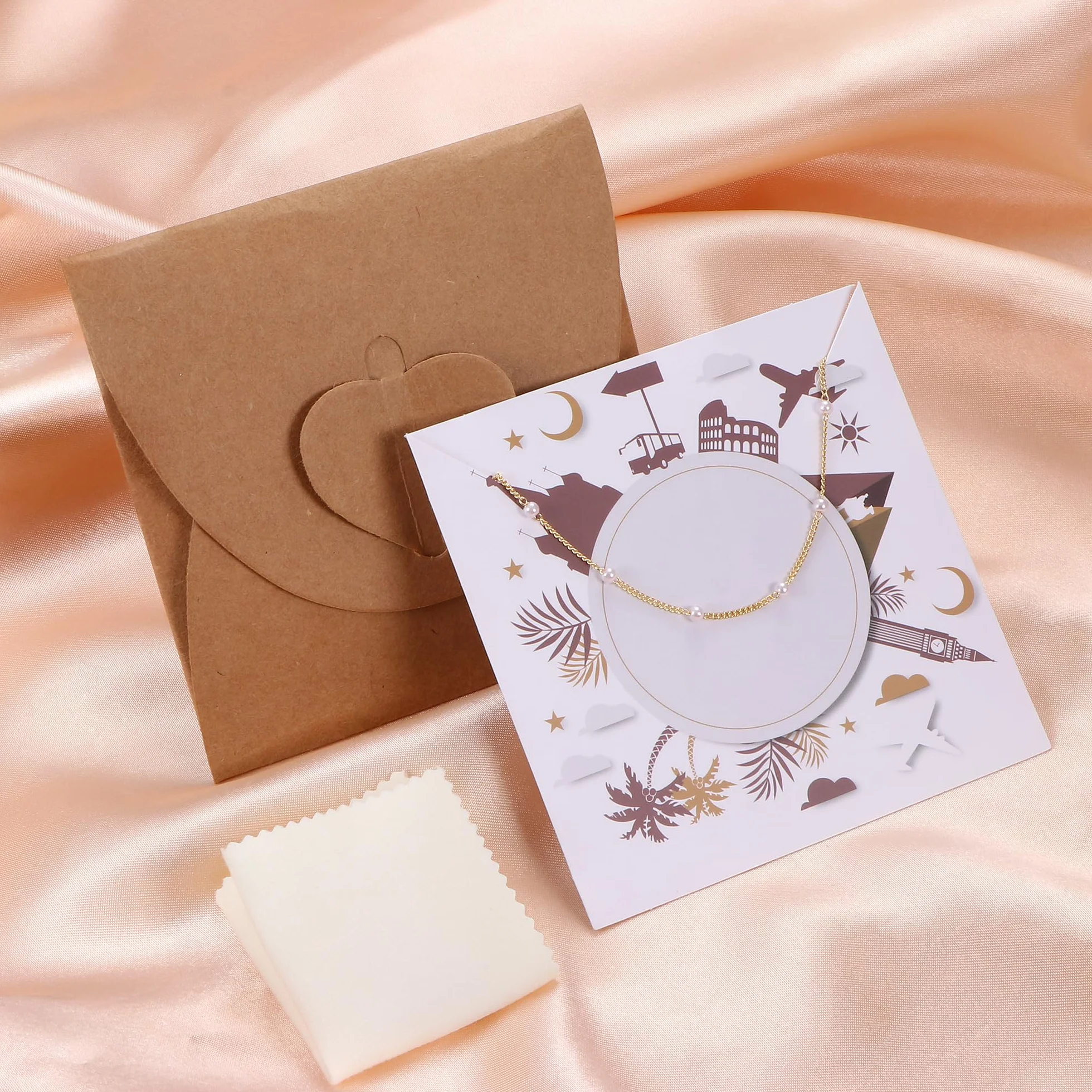 LOLIAS Łańcuszek damski ze srebra 14-karatowego złota, z perłami słodkowodnymi, łańcuszek na szyję, naszyjnik dla kobiet