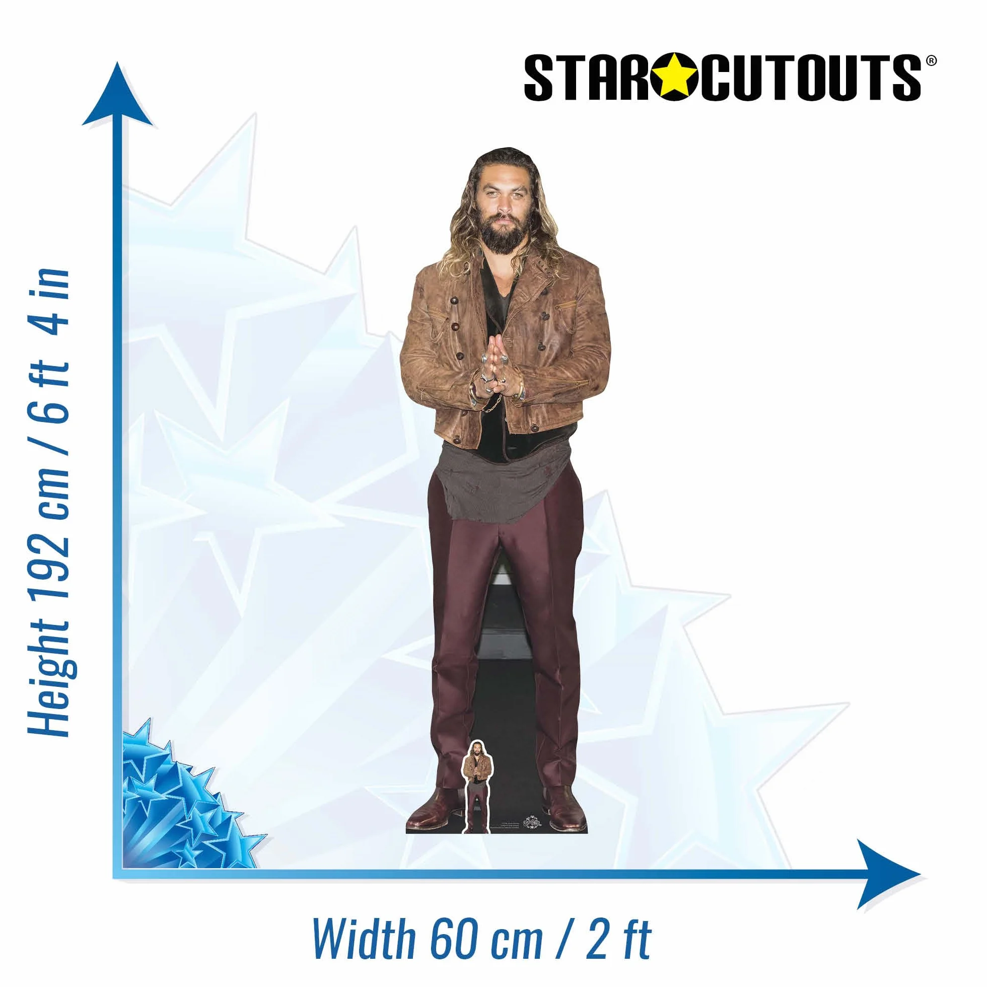 Jason Momoa Lifesize kartonowe wycięcie CS744