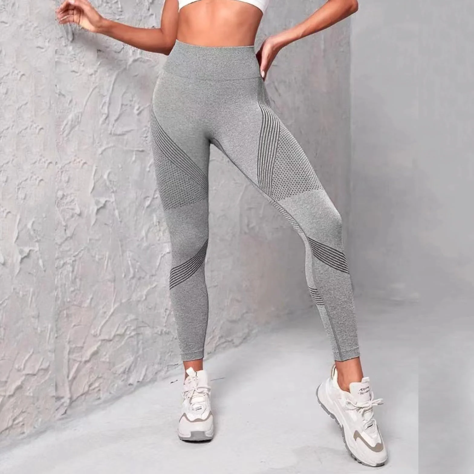 Coreex cellulit legginsy z cellulitu 3D, legginsy kompresyjne, antycellulitowe, bezszwowe wyszczuplające brzuch, nogi, idealne do noszenia na co dzień, w czasie wolnym i podczas uprawiania sportu