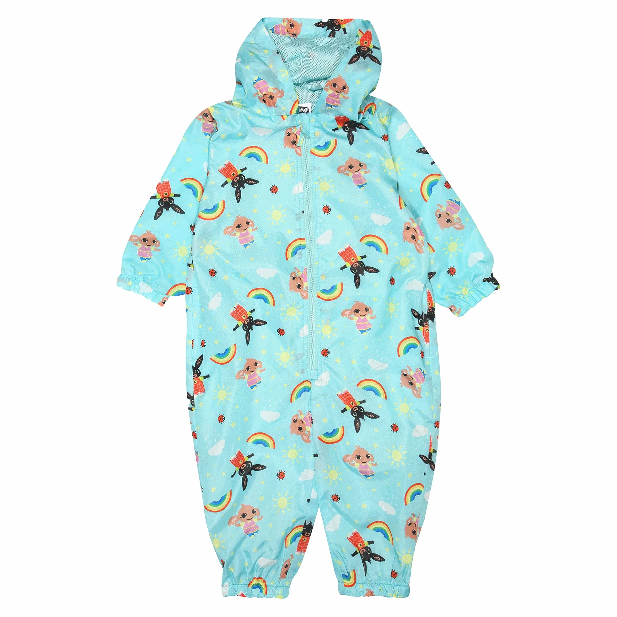 Popgear modne t-shirty Chłopcy Bing Characters Aop Boys Puddle Suit Blue
