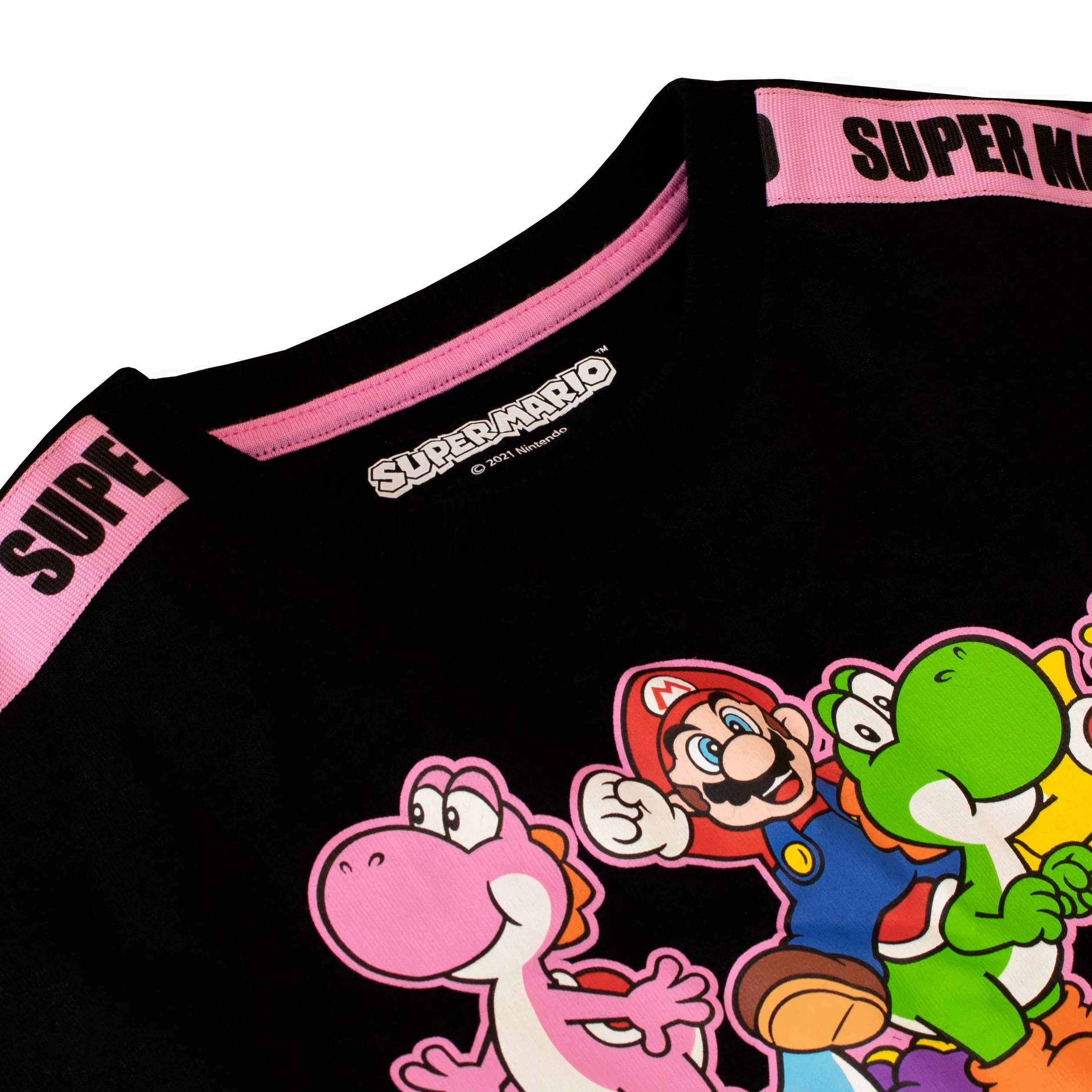 SUPER MARIO BROS Dziewczyny Bluza dla gamerów Bluza z długim rękawem dla dziewczynek