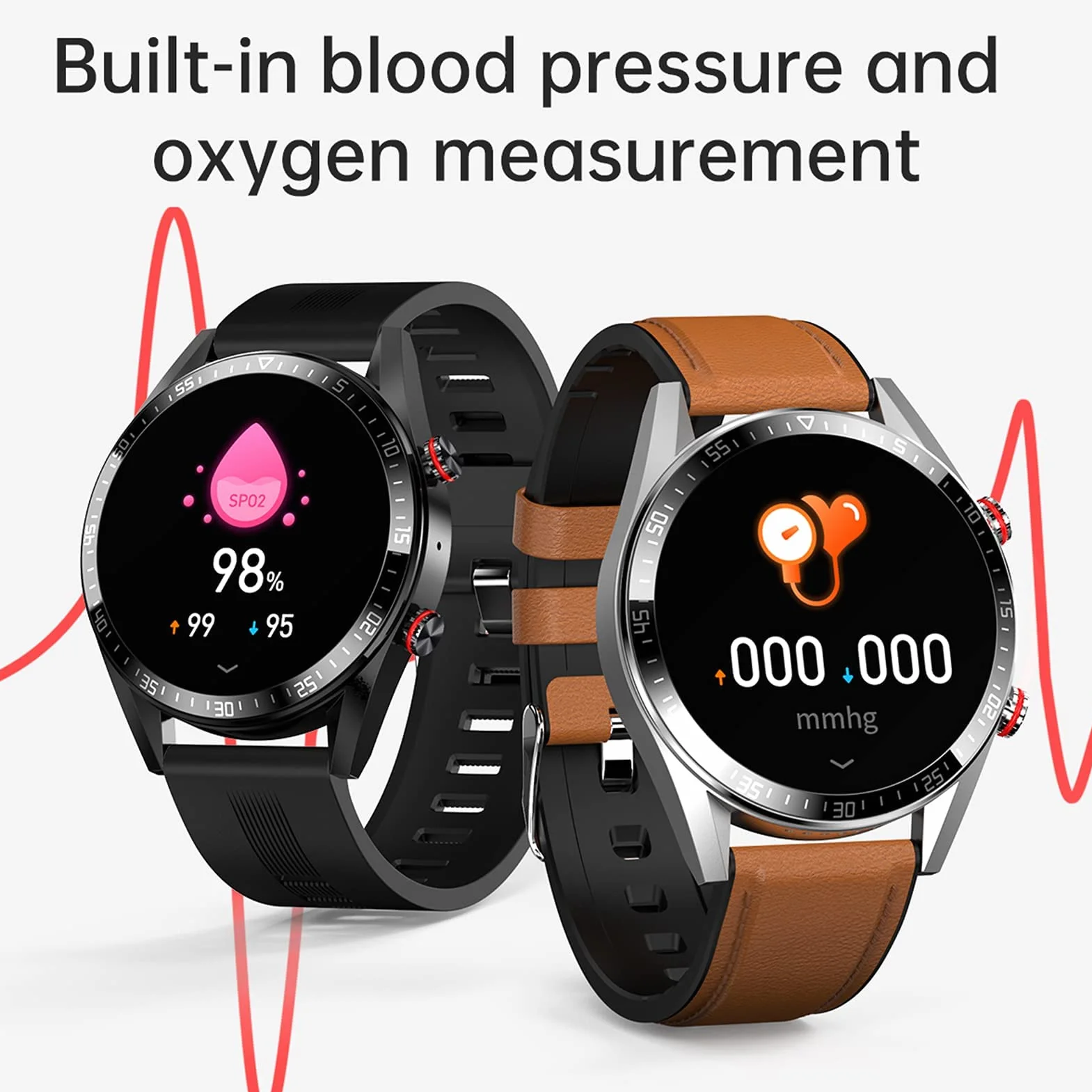 Inteligentne zegarki męskie i damskie 1,39 cala Bluetooth Fitness Tracker z aplikacją monitorującą w czasie rzeczywistym Przypomnienia o wiadomościach IP68 Wodoodporne męskie inteligentne zegarki dla