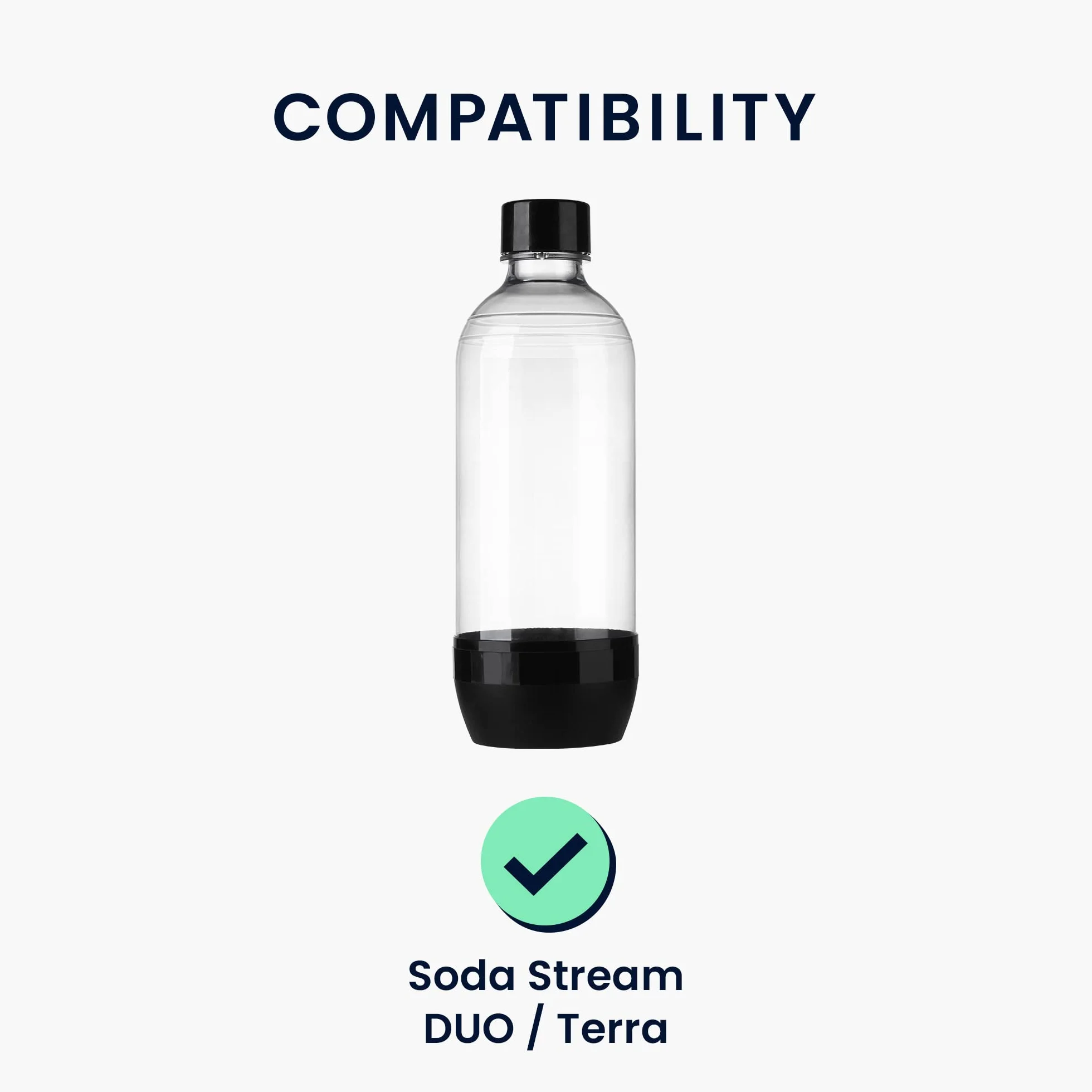 kwmobile etui ochronne neoprenowe do SodaStream czarno-czerwone 2 sztuki
