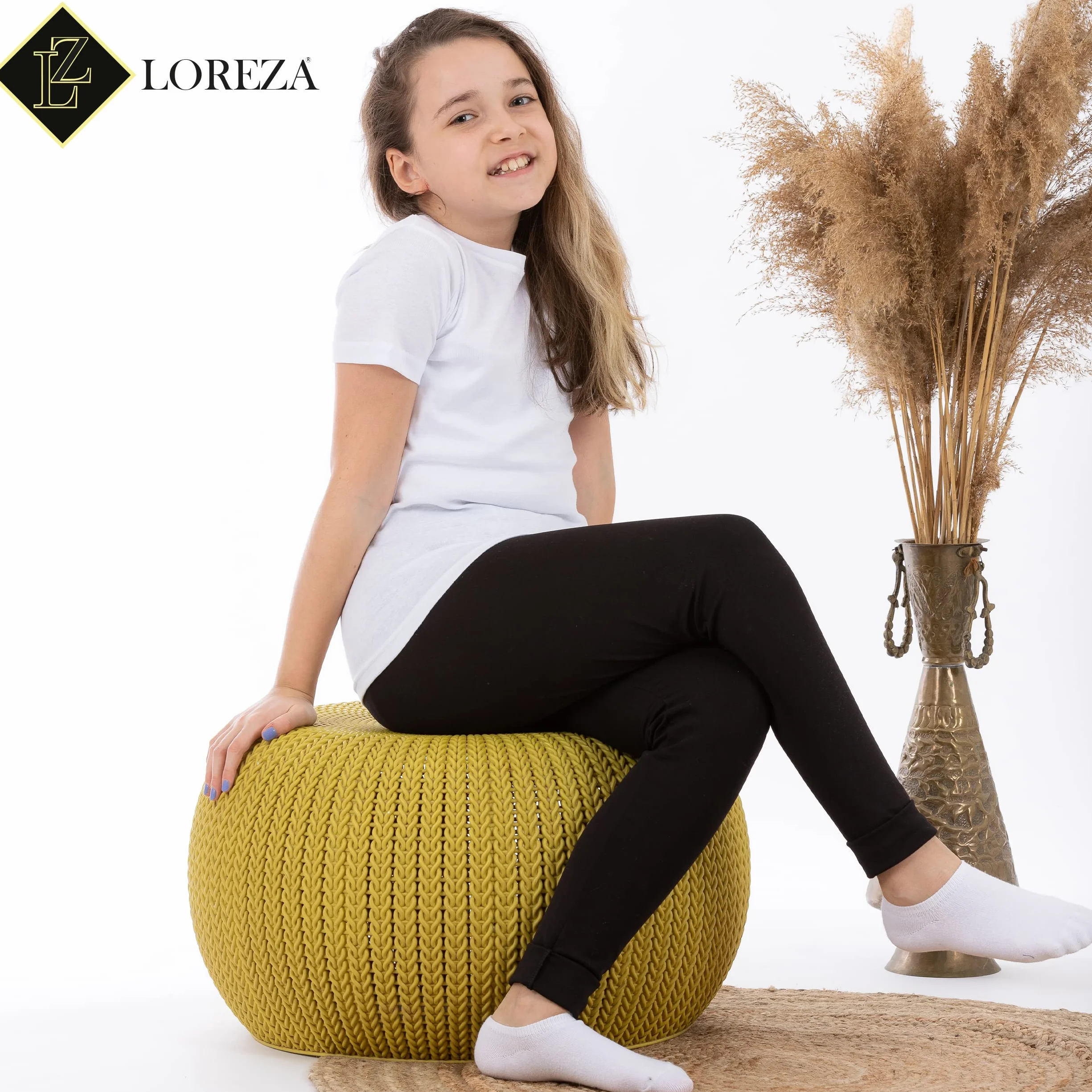 LOREZA ® 6-pak dziecięcy podkoszulek z krótkim rękawem, dla chłopców i dziewczynek, bielizna 100% bawełna