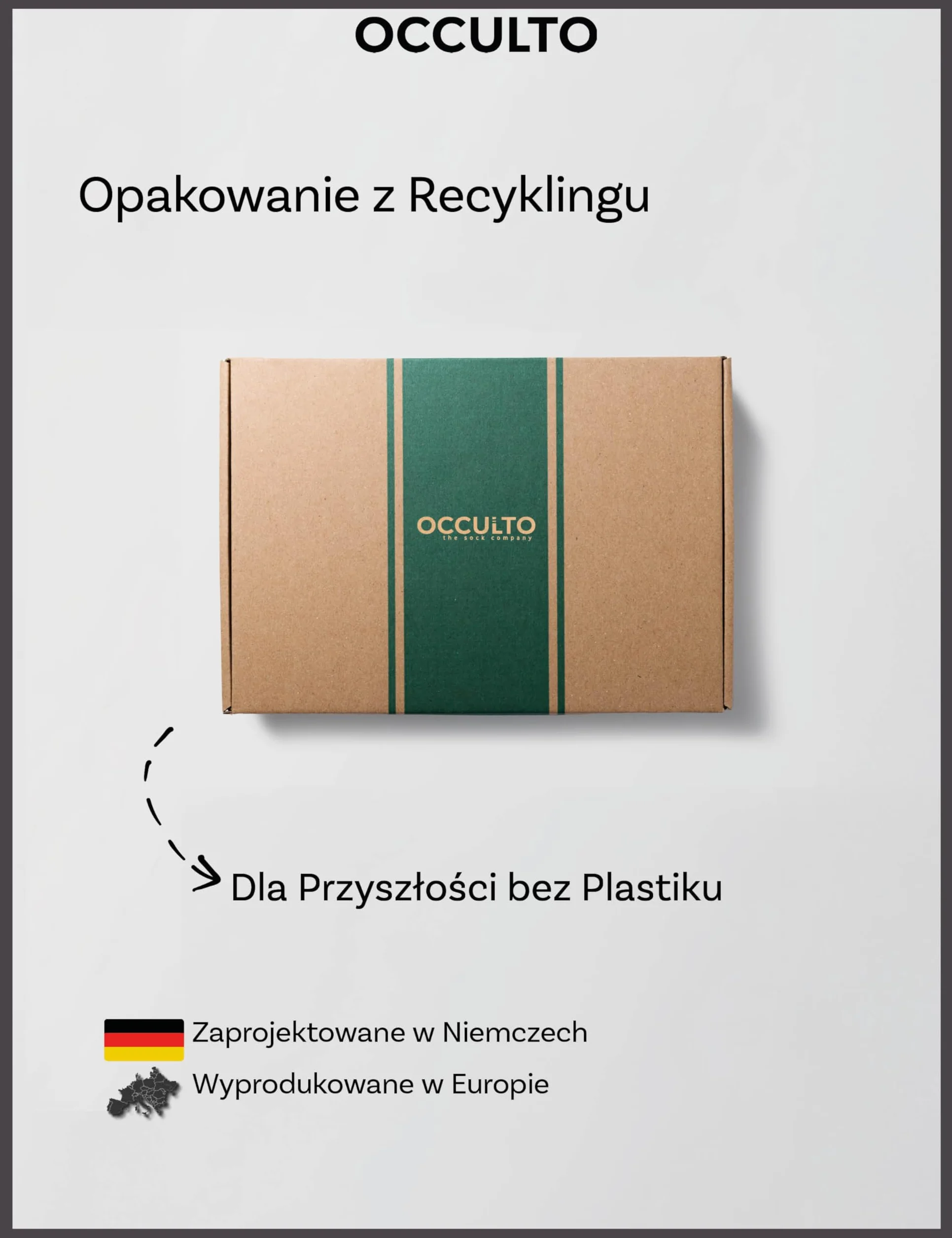 Occulto skarpety narciarskie męskie 2 pack, 4 pack (model: Felix)