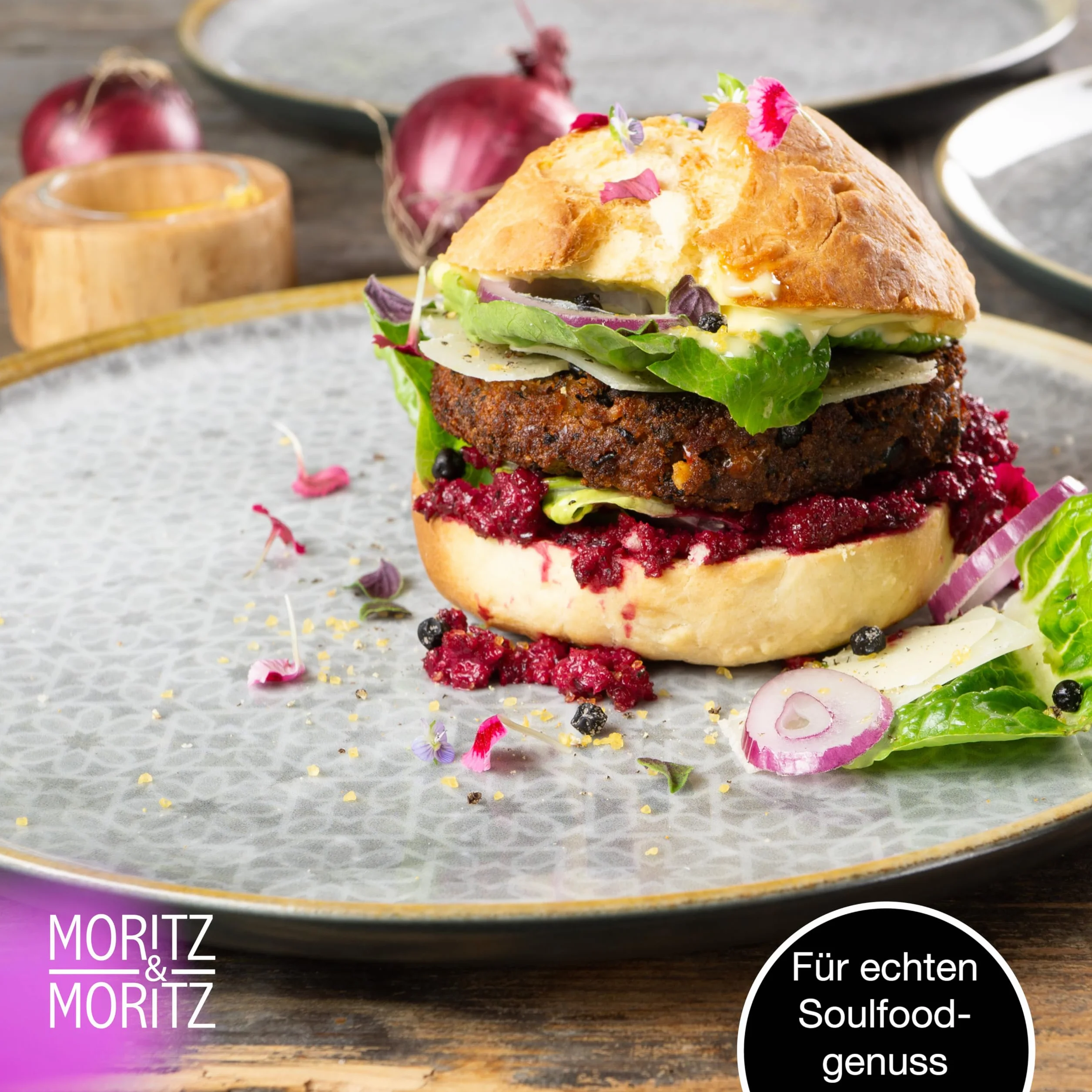 Moritz & Moritz TERRA 18-częściowy zestaw naczyń porcelanowych dla 6 osób subtelna szarość