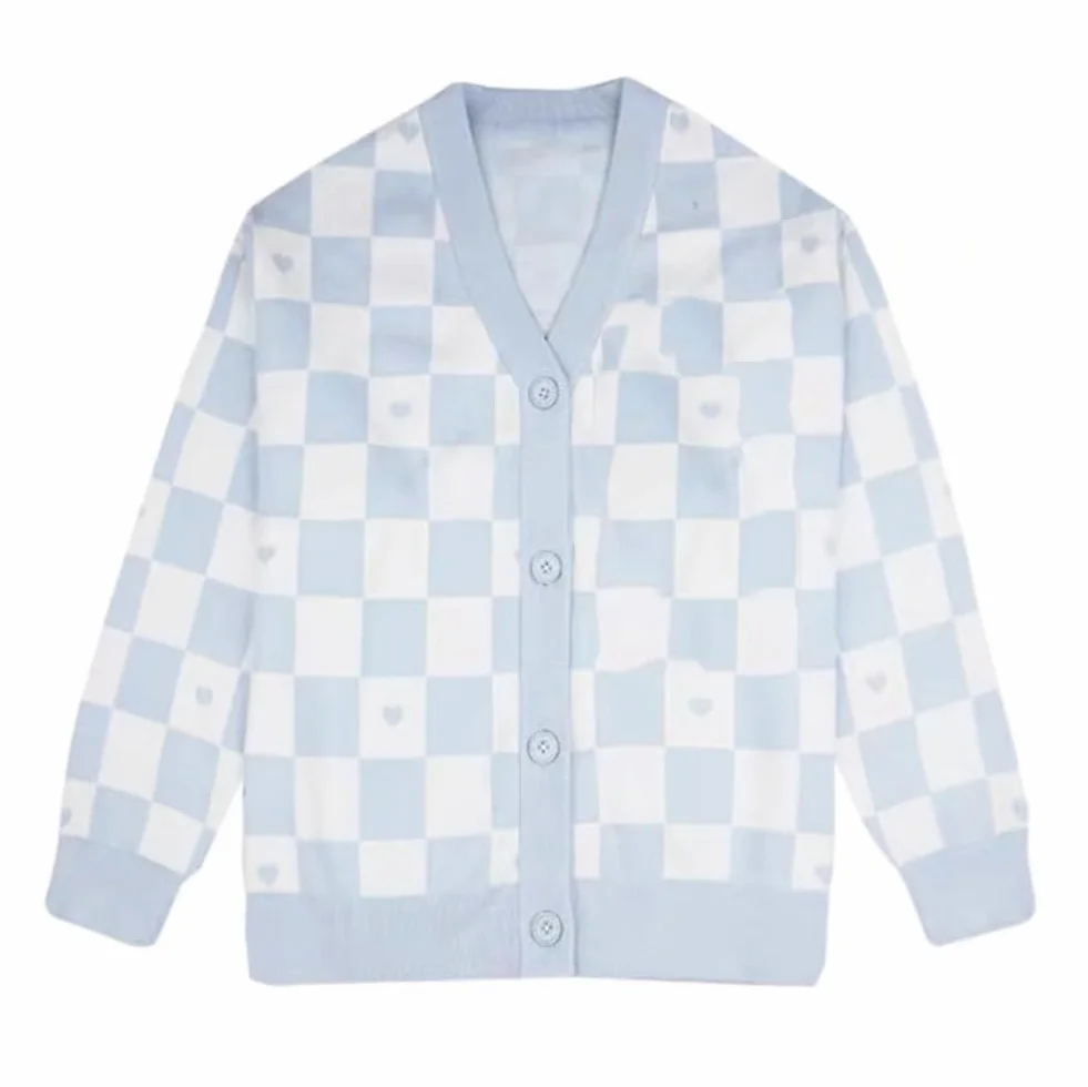 Damski japoński uroczy kardigan sweter kawaii JK jednolity kardigan sweter cosplay sweter