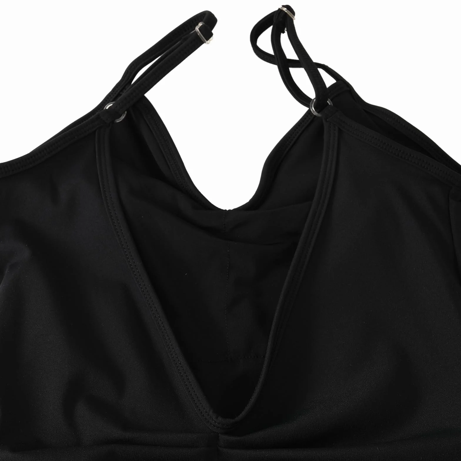 HROYL Damskie body do tańca klasycznego bez rękawów, dekolt w szpic, body baletowe Leotards, C03
