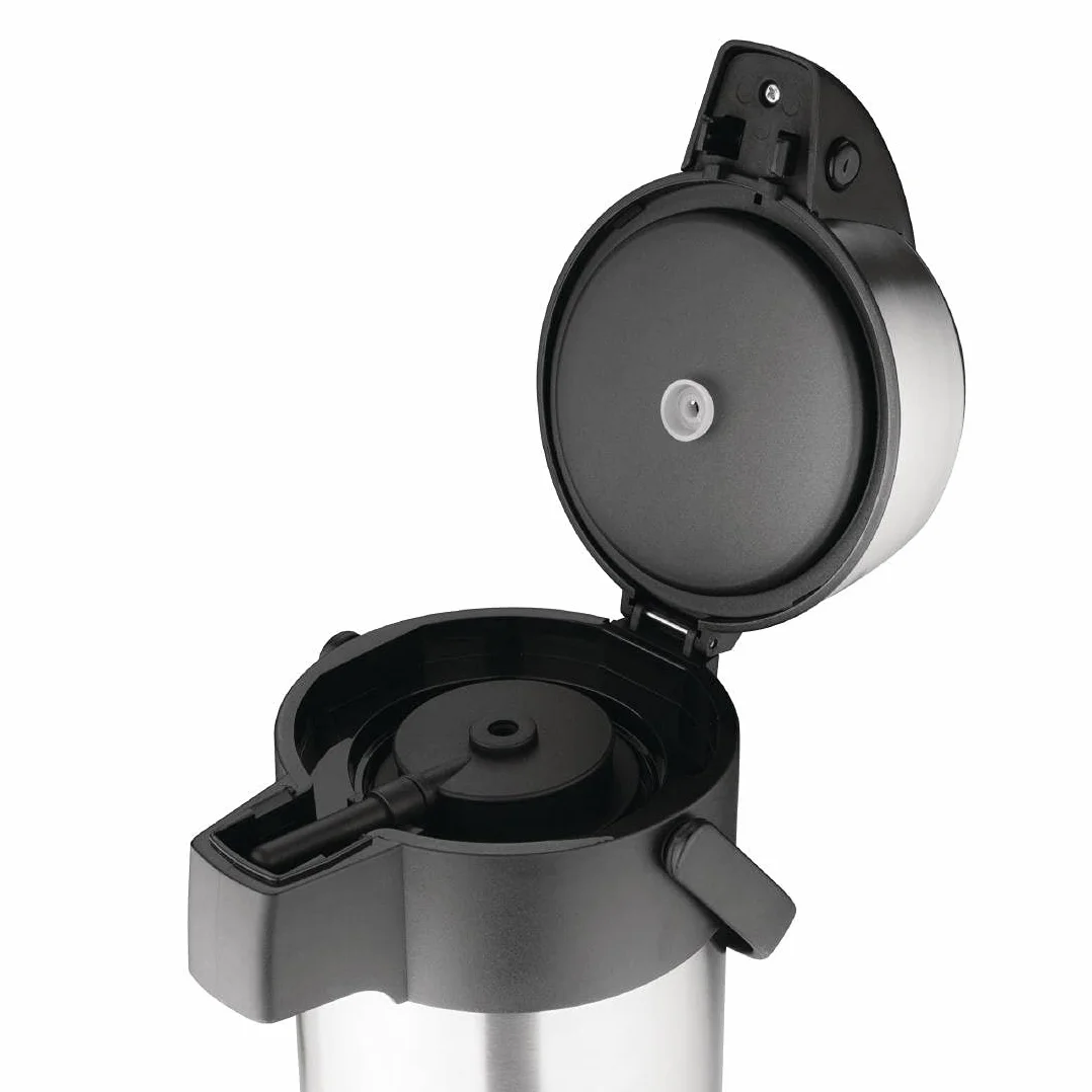 Olympia Pompa Action Airpot 5 l dzbanek do herbaty ze stali nierdzewnej 445 x 172 mm