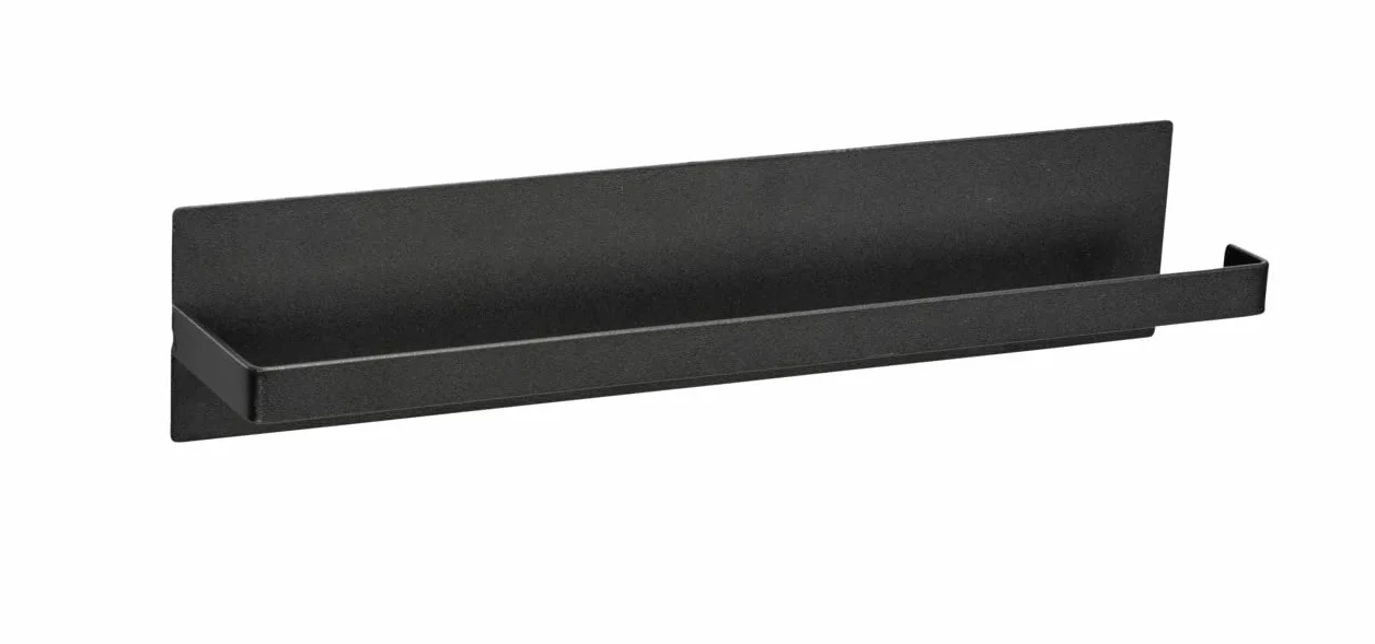 WENKO Magnetyczny uchwyt na ręczniki kuchenne czarny 30 x 10 x 5 cm