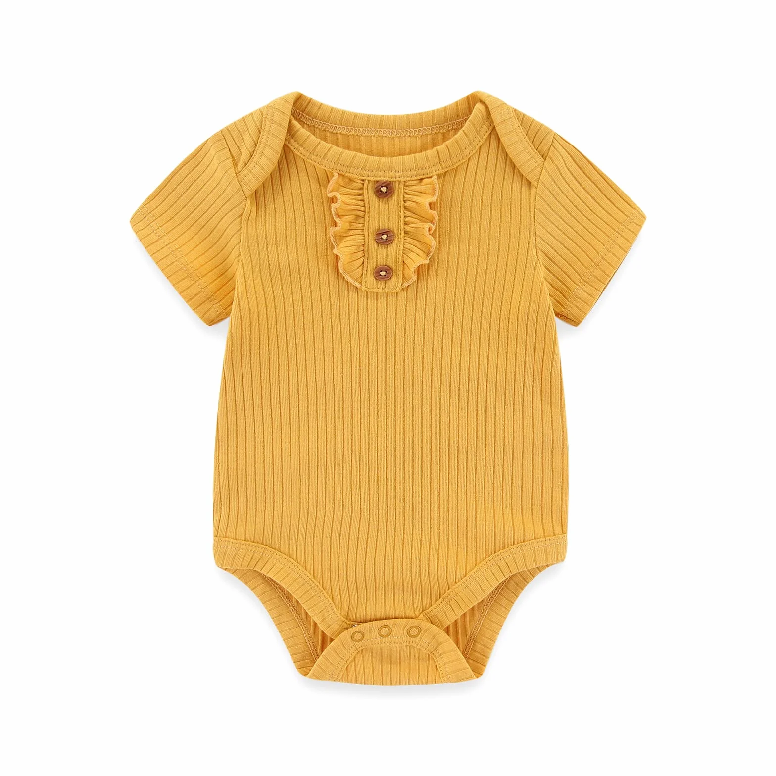 TONE Bodys krótkie rękawy dla noworodków, chłopców i dziewczynek 0-3 m/3-6 m/6-9 m/9-12 m, bawełna, 5 sztuk w opakowaniu