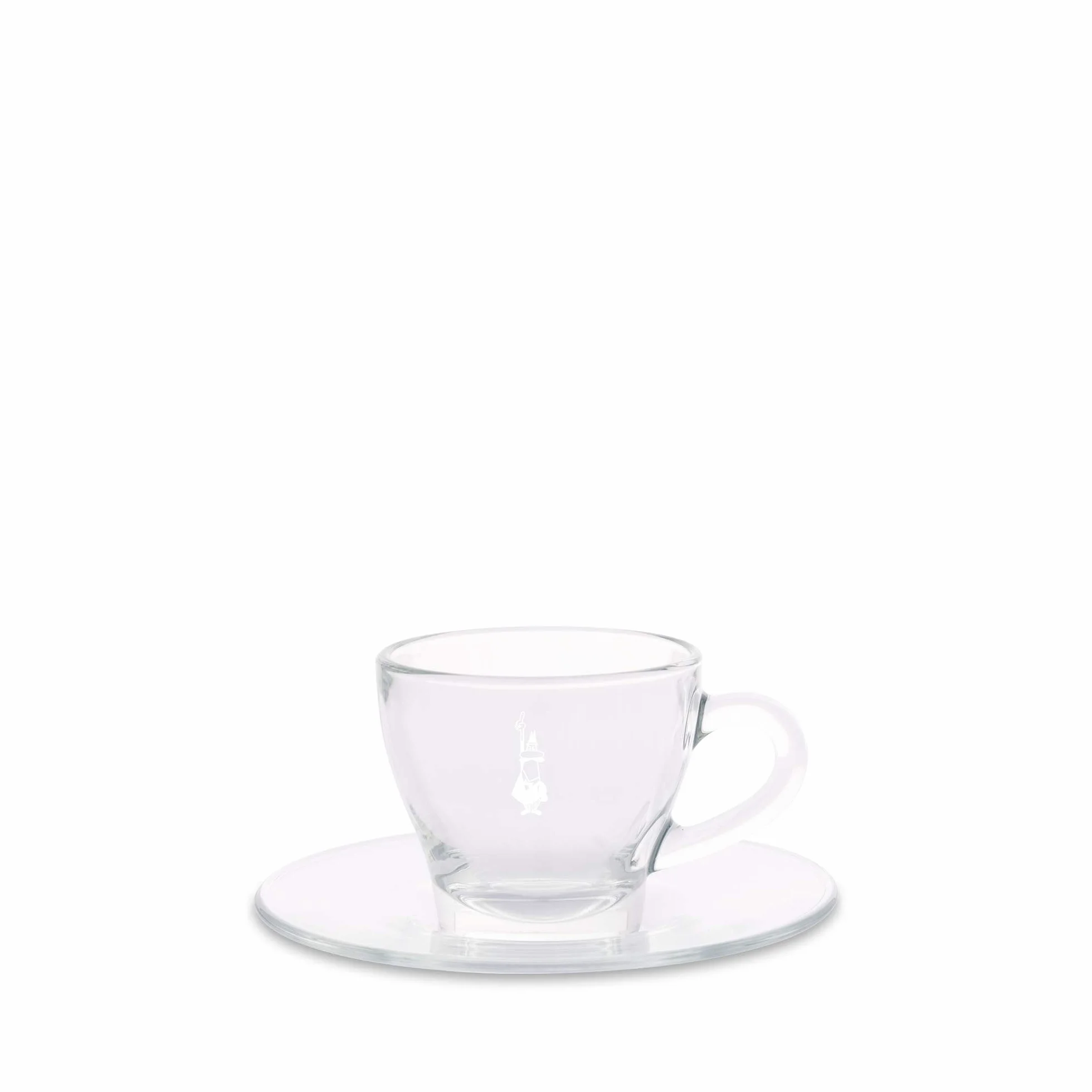 Bialetti DCRAST0008 DCRAST0006 filiżanki do cappuccino, szkło