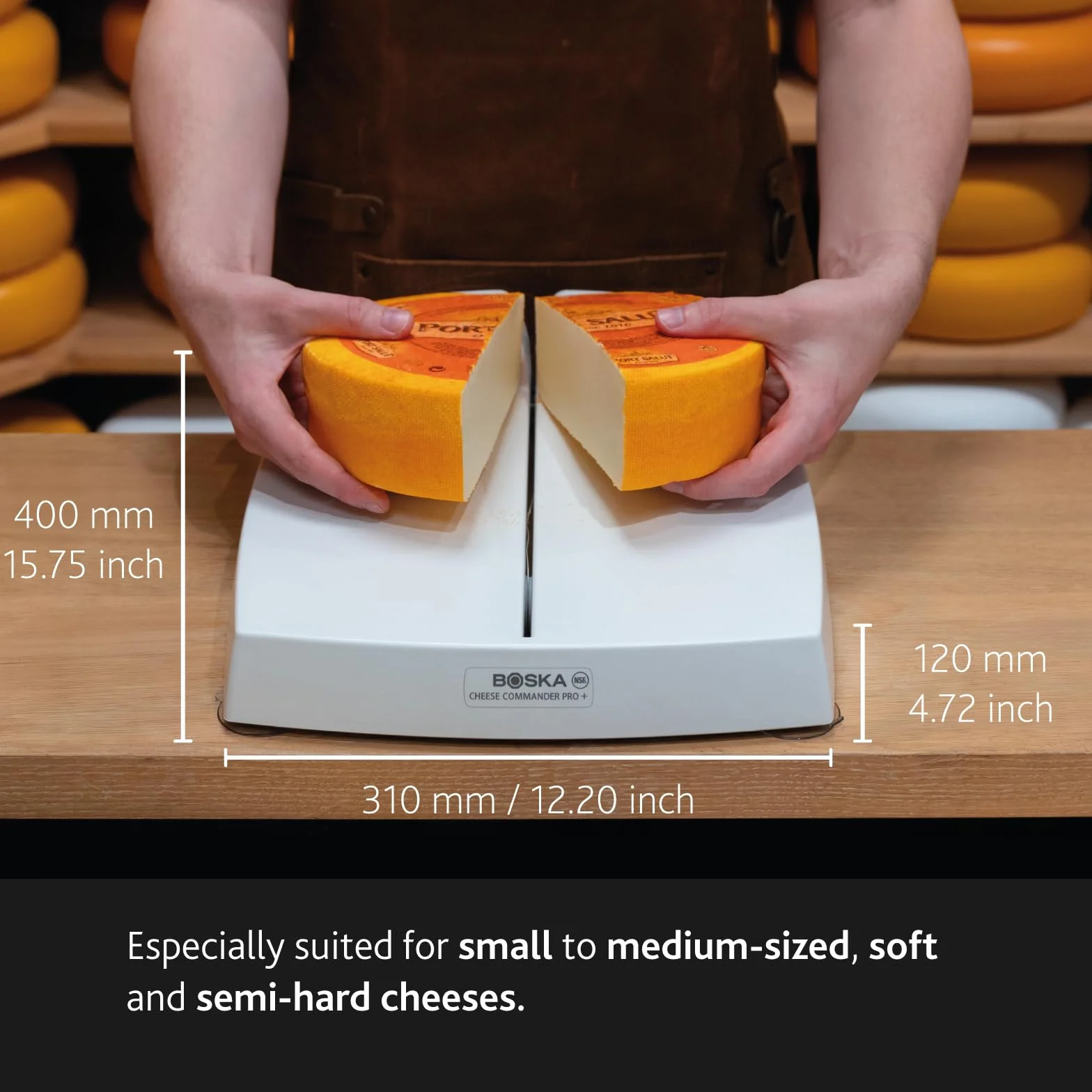 Boska Krajalnica do sera Cheese Commander Pro+ 320 x 400 x 125 mm