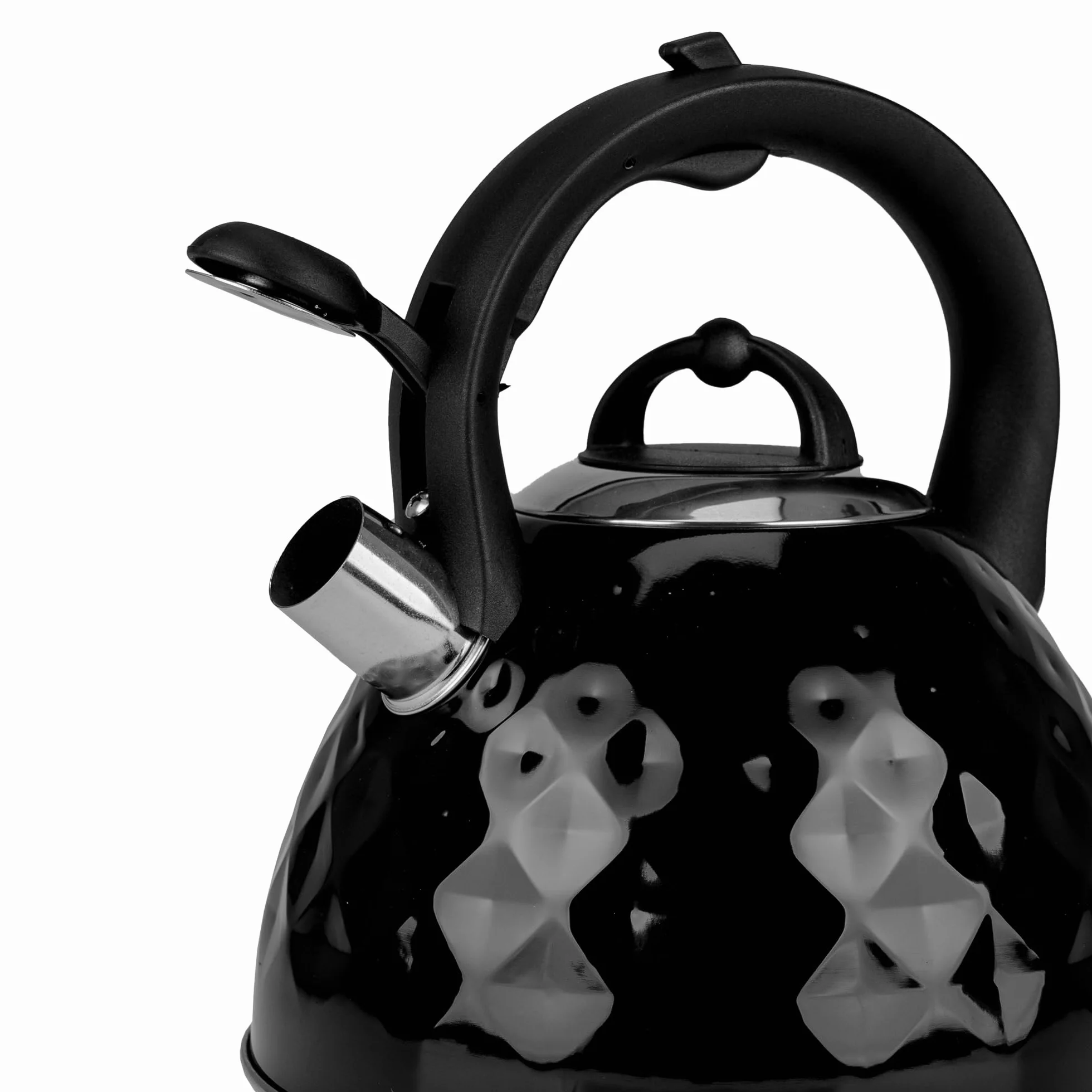 KARL HAUSMANN Czajnik Stalowy 2.5L Czarny Indukcyjny Gazowy Elektryczny Cool-Touch