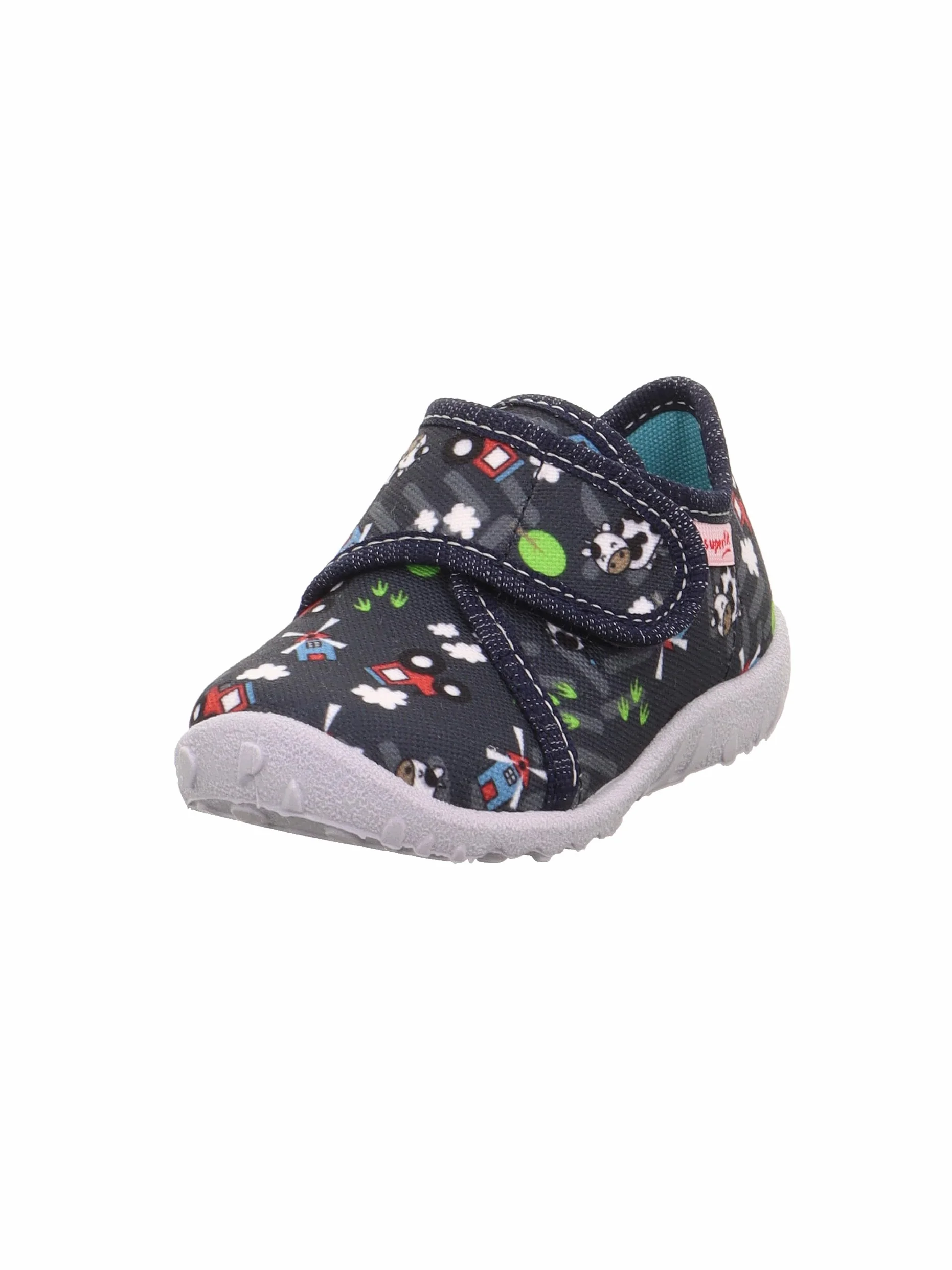 Superfit Chłopcy Spotty Hausschuhe 1-009246Buty typu mule