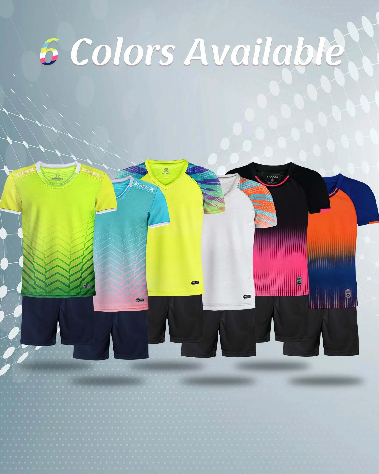 Koszulka Piłkarska dla Chłopców, Zestaw dla Dzieci, do treningu, odzież sportowa, krótkie rękawy, t-shirt i spodenki Soccer Uniforms