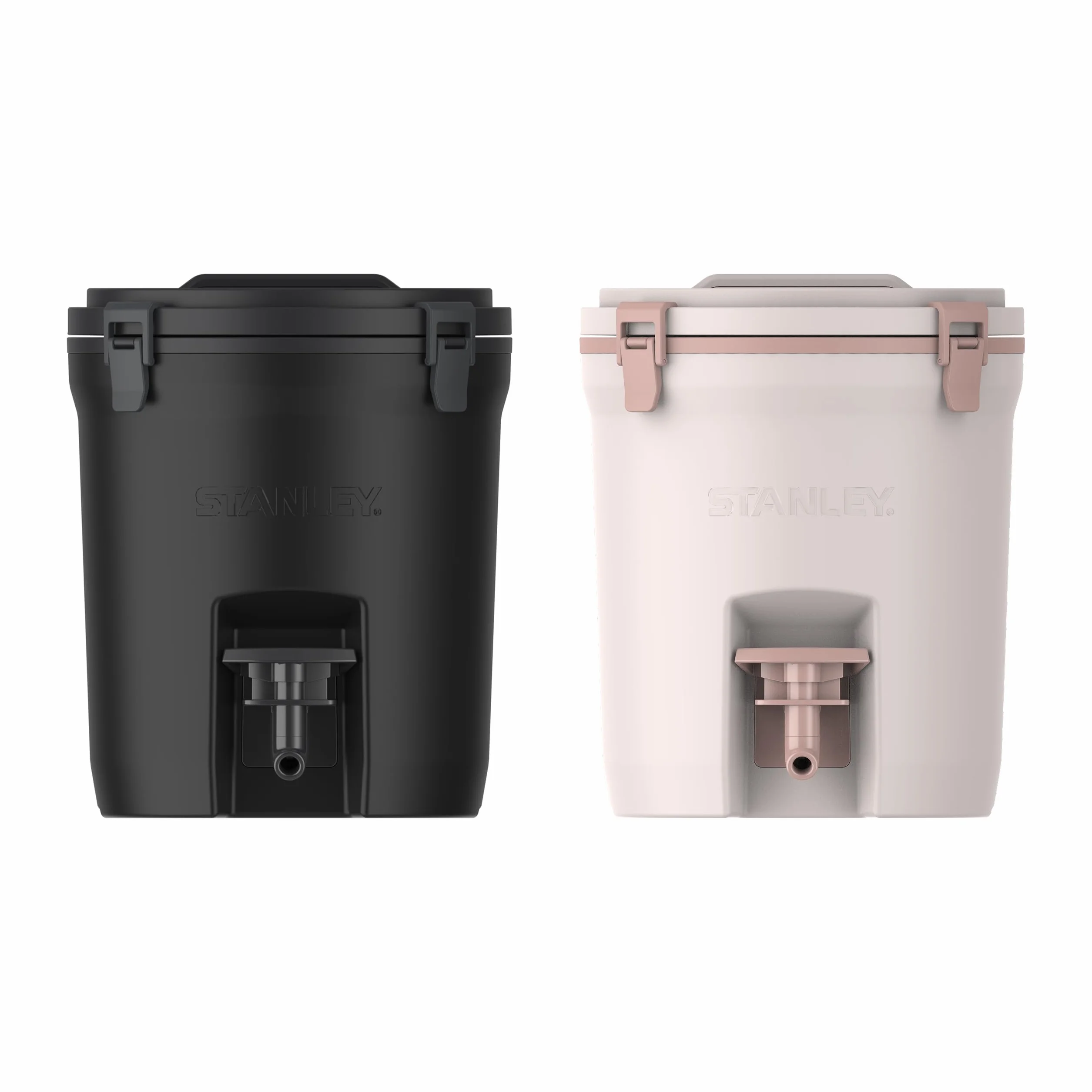 Stanley 1913 Fast-Flow Dzbanek Na Wodę 7.5L - Utrzymuje Zimno 13 Godzin - Lód Do 2 Dni - Bez BPA - Szczelny - Podwójna Pianka - Solidne Zatrzaski I Uchwyt - Black 2.0
