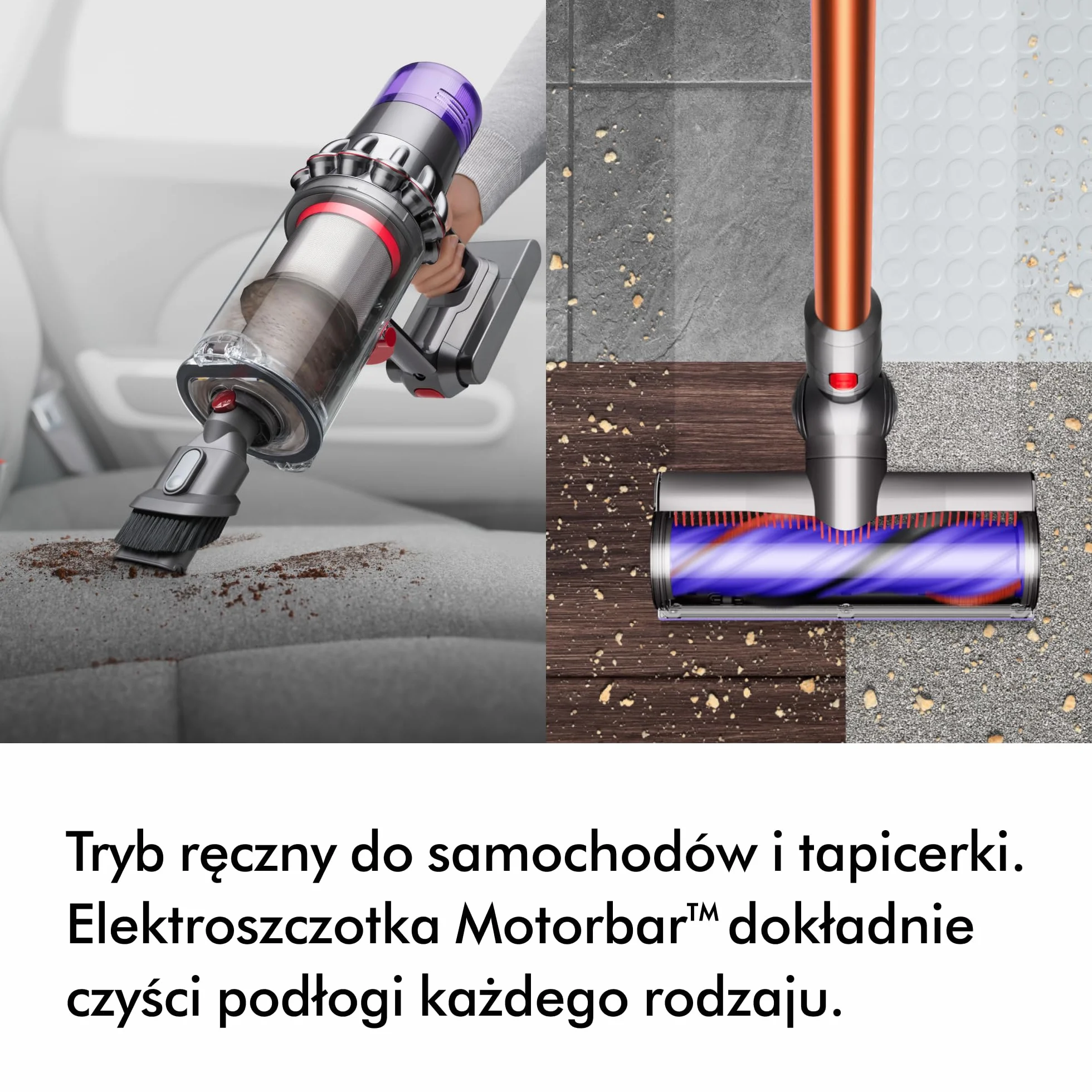 Dyson Cyclone V10 Absolute odkurzacz bezprzewodowy Nikiel Miedź