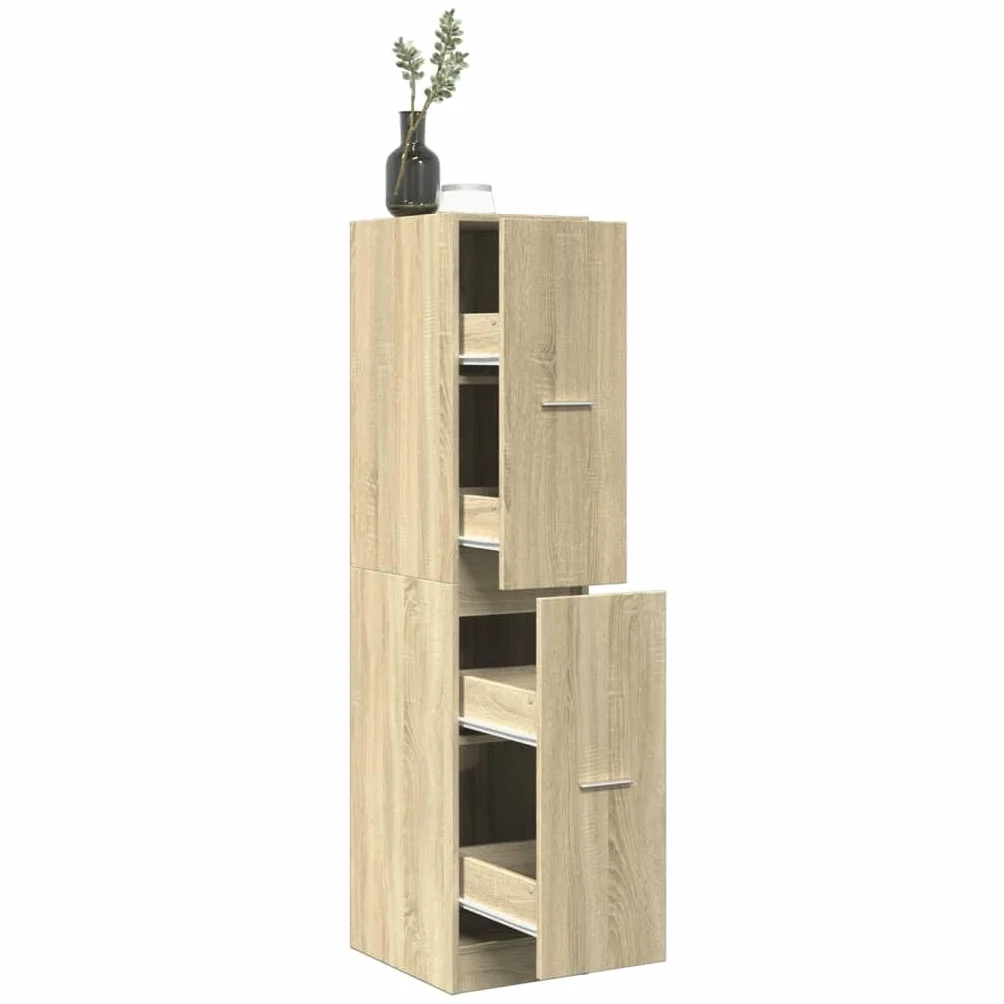 vidaXL Szafka apteczna Sonoma Oak 30x41x144,5 cm