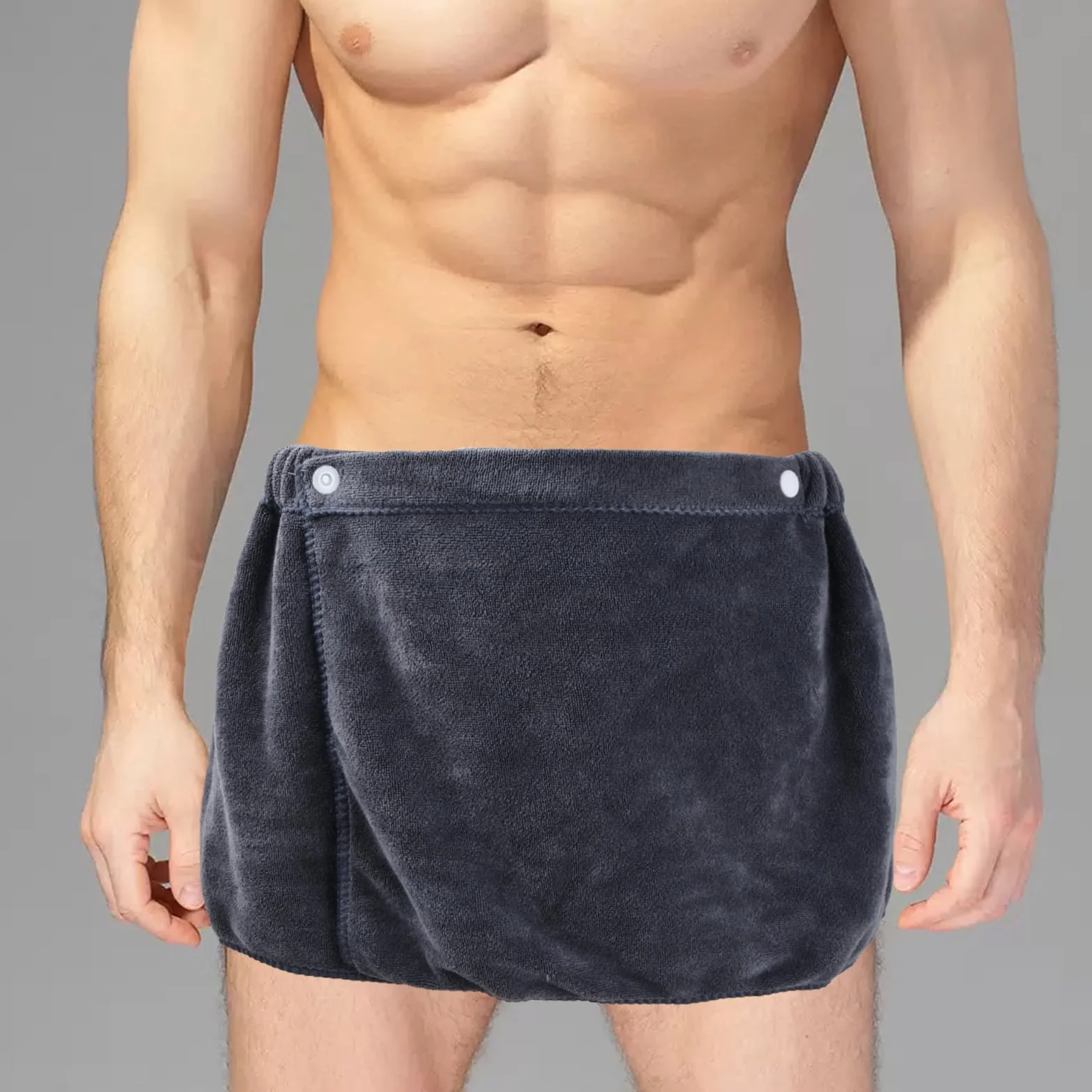 Kilt do sauny męski z mikrofibry szybkoschnący regulowany 30 x 140 cm