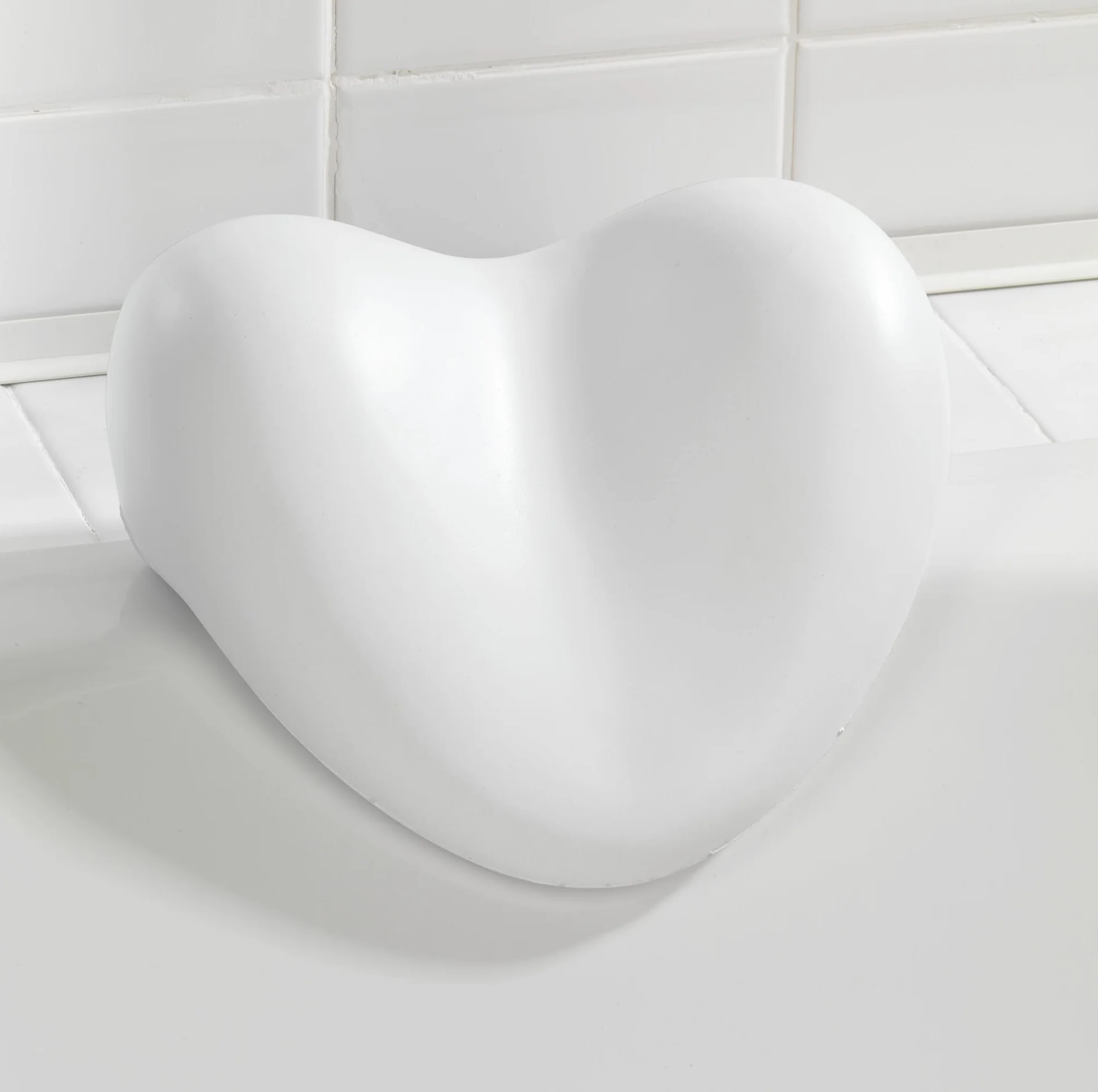 WENKO Poduszka pod głowę i kark Tropic White 25 x 11 x 20,5 cm biała
