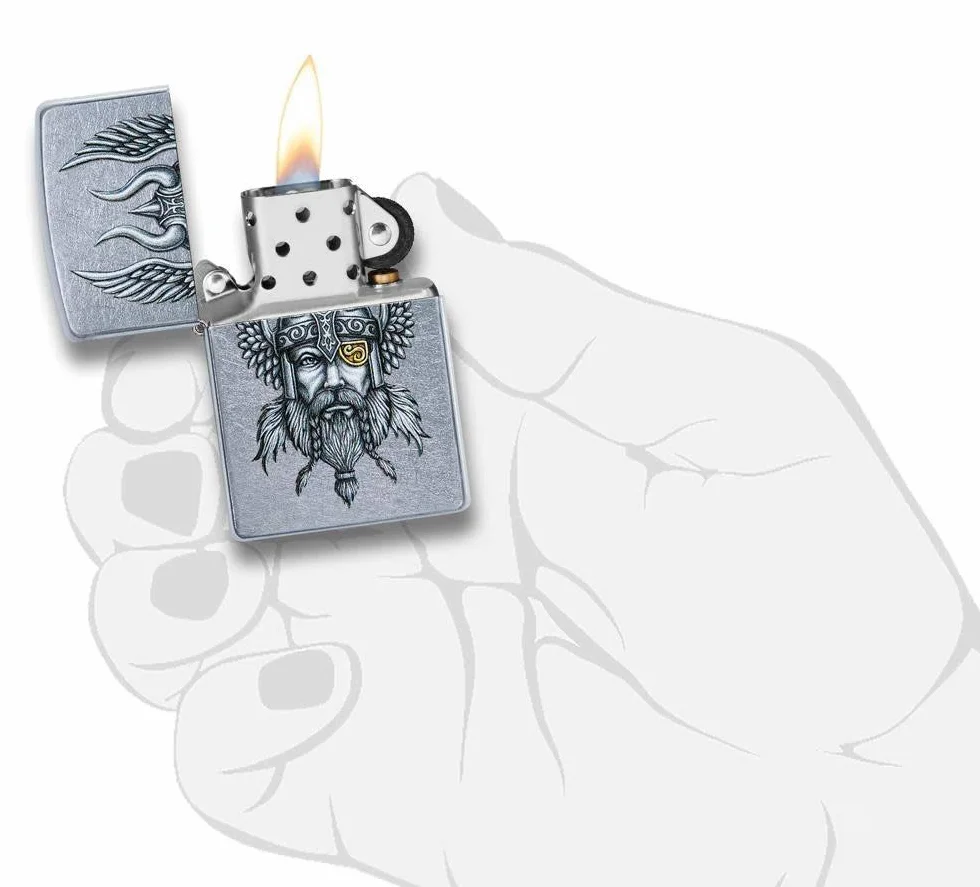 Zippo Wiatroszczelna zapalniczka metalowa wielokrotnego napełniania kieszonkowa