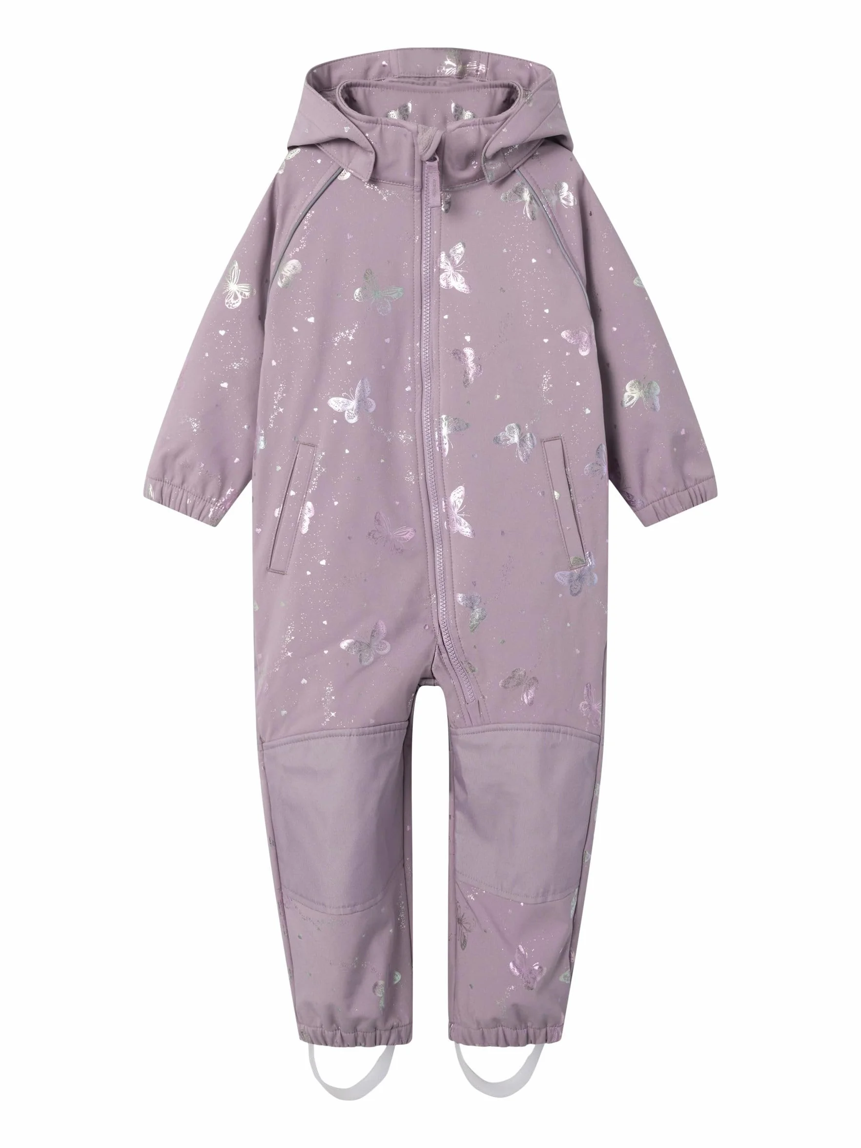 Nmfalfa08 Softshell Suit Foil 1Fo Noos, dziki bez, 110 cm
