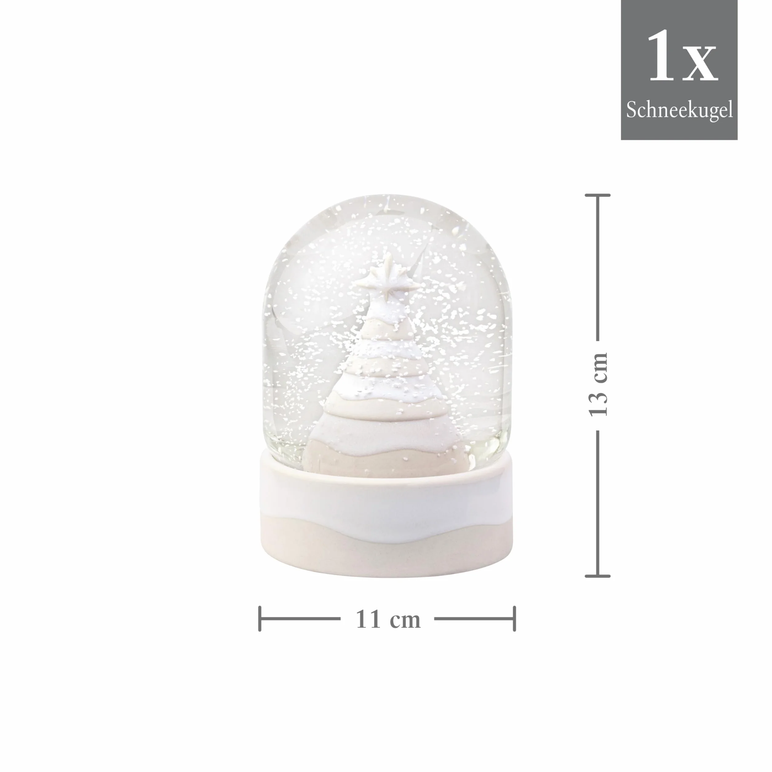 Villeroy & Boch kula śnieżna Winter Glow dekoracja świąteczna porcelana Premium
