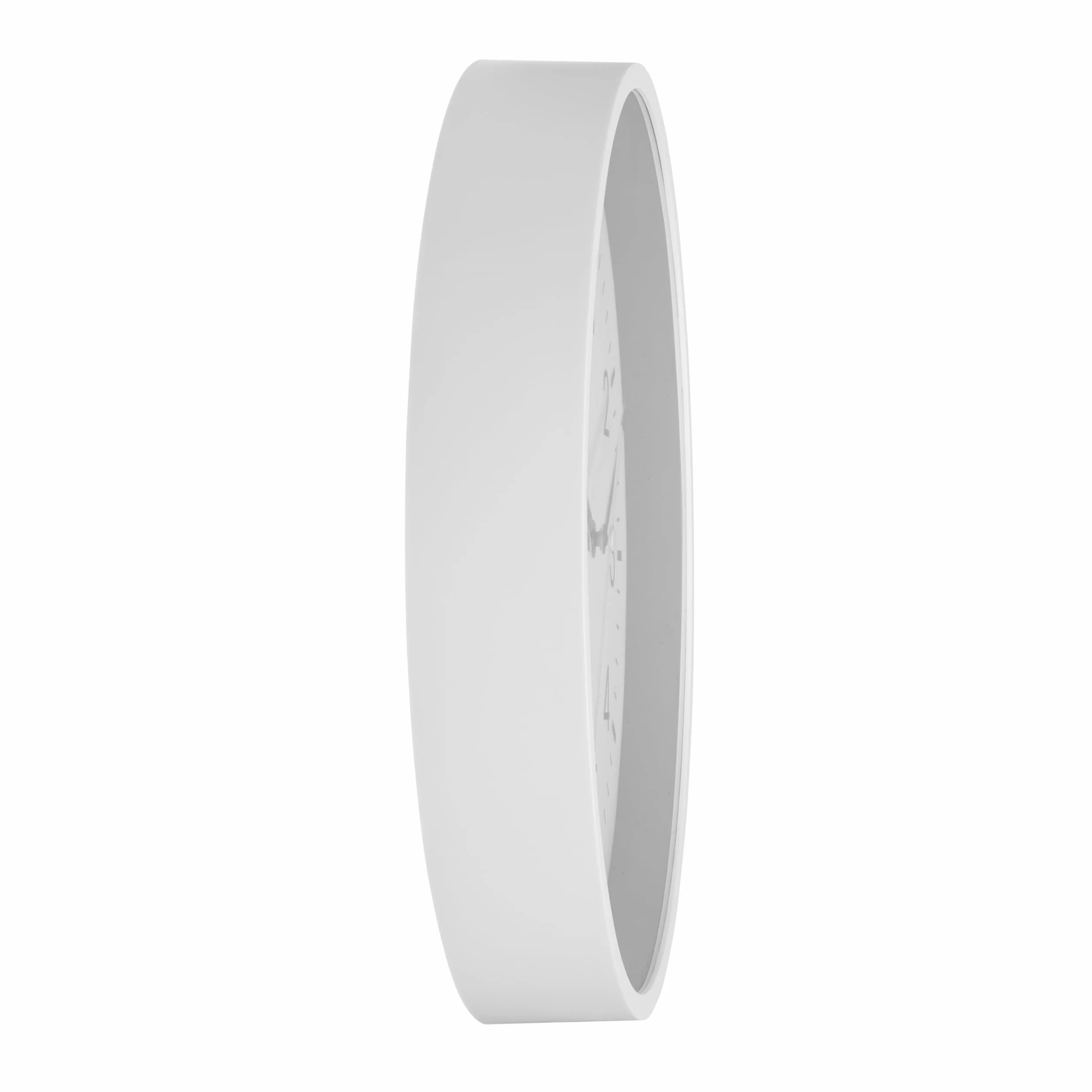 TFA Dostmann Analogowy radiowy zegar ścienny 60.3550.02 245 x 245 x 42 mm biały