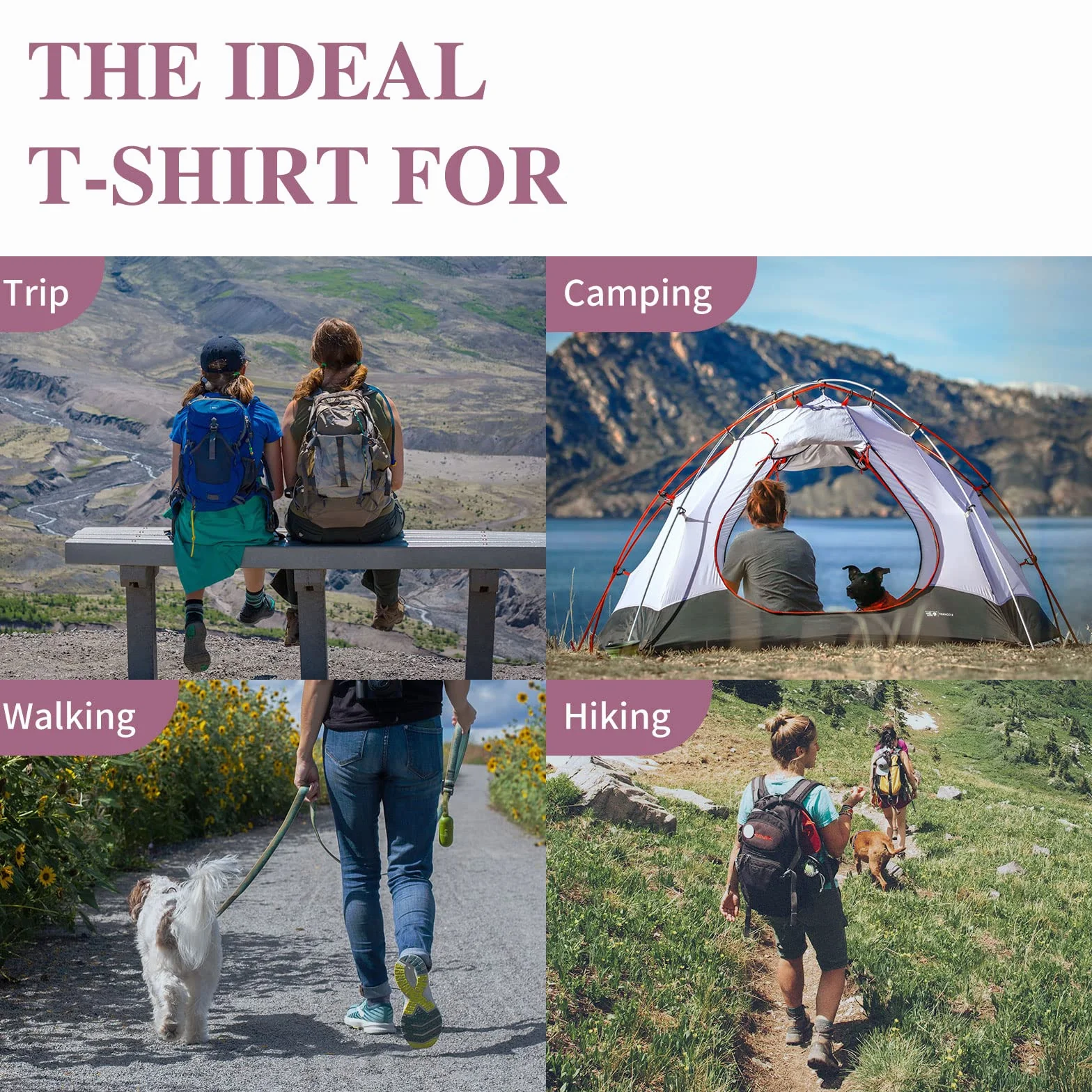 Merino Protect 100% Merino Wełna T-Shirt Damski Z Okrągłym Dekoltem Krótki Rękaw Odzież Podstawowa Antyodorowa Nadająca Się Do Podróży I Trekkingu T-Shirt