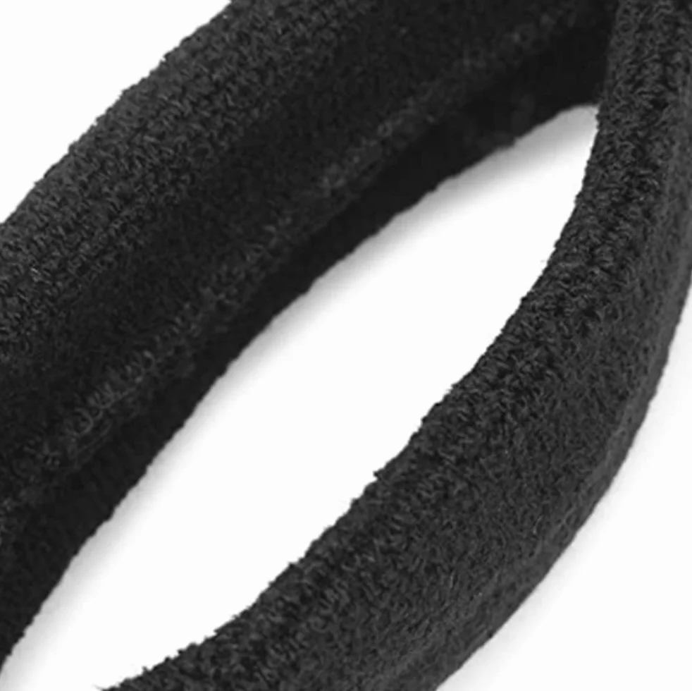 LATRAT 10 sztuk Opaska przeciwpotna, opaska przeciwpotna na czoło, opaska na głowę do jazdy na rowerze, sportowa opaska do włosów dla mężczyzn i kobiet, 18 cm